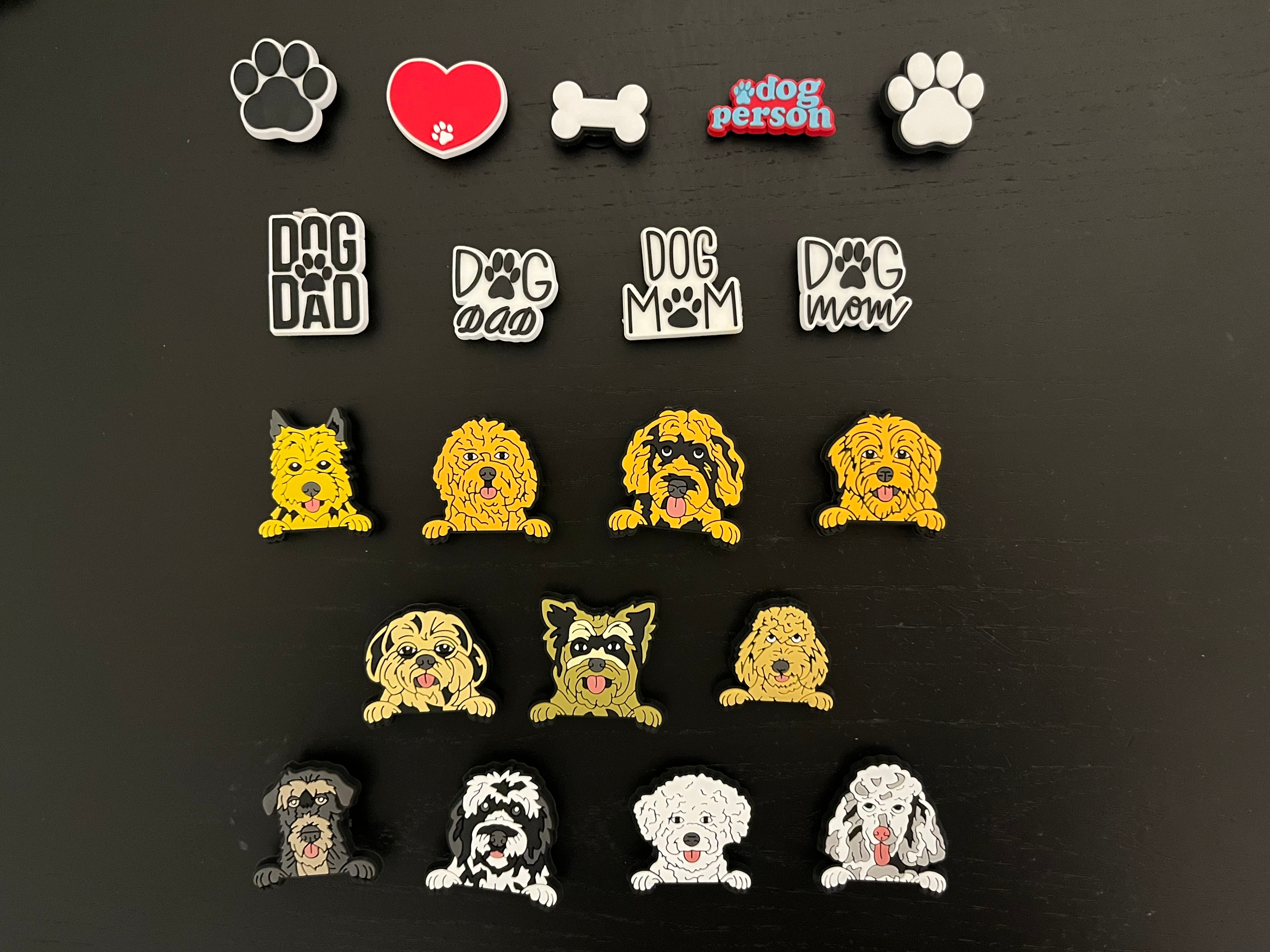 Dogs Crocs Charms / Jibbitz