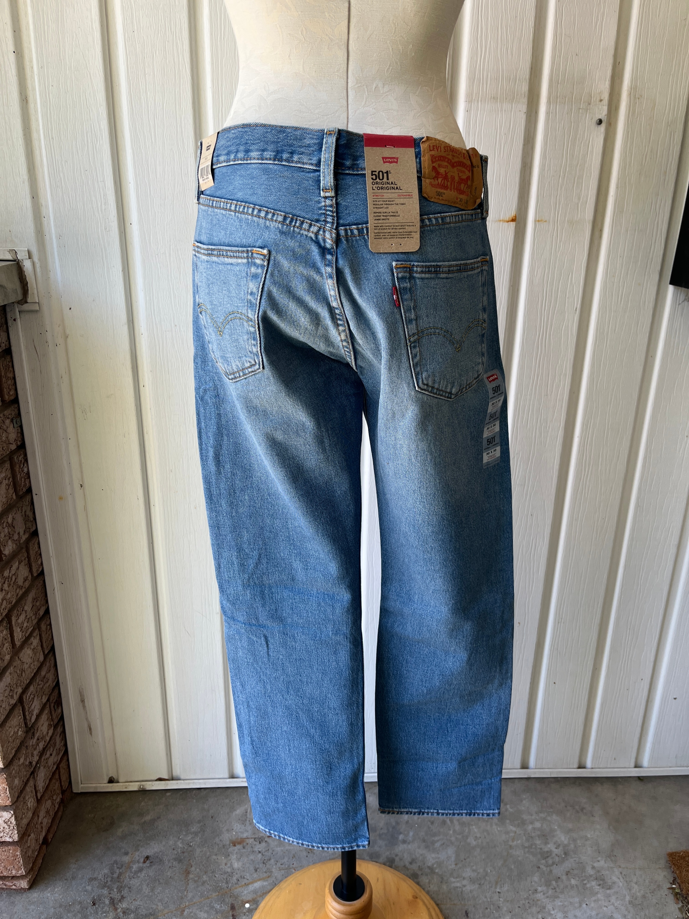Levi's 501 Original Fit Jeans - Size 30x30 - photo 2