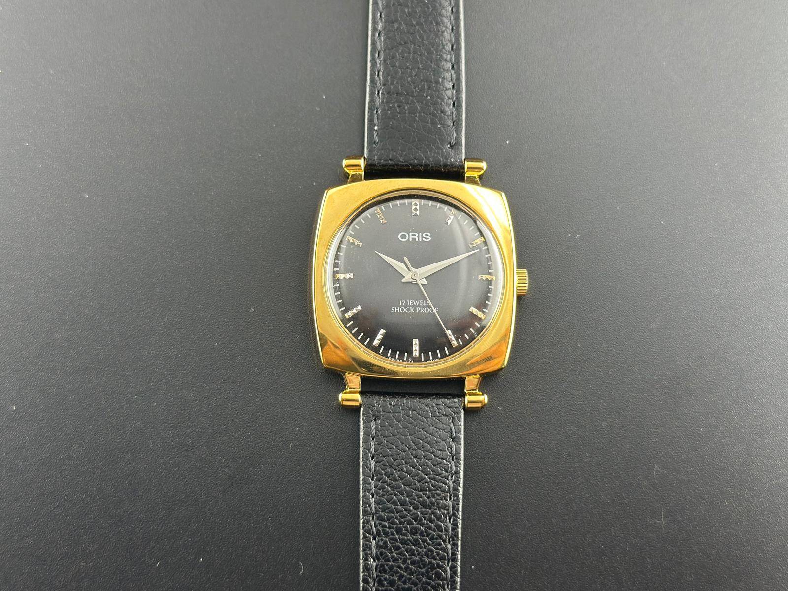 Vintage Oris Swiss ST-96 Hand Wind Mechanical Men's Watch - photo 4