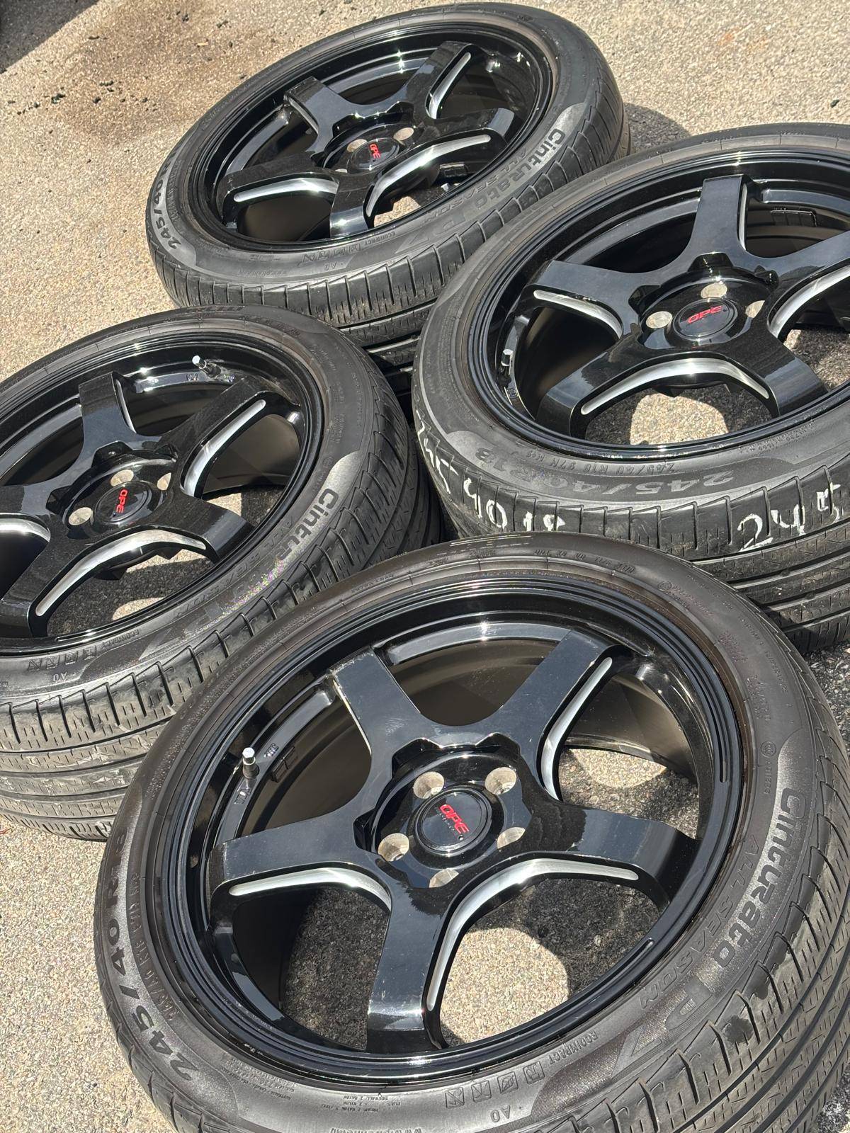 18”OPE FF05(5x112)+245/40/R18 Pirelli-C & E Class/CLA/Jetta/Golf - photo 5