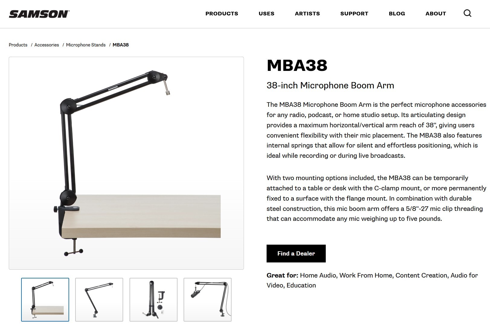 Microphone Boom Arm