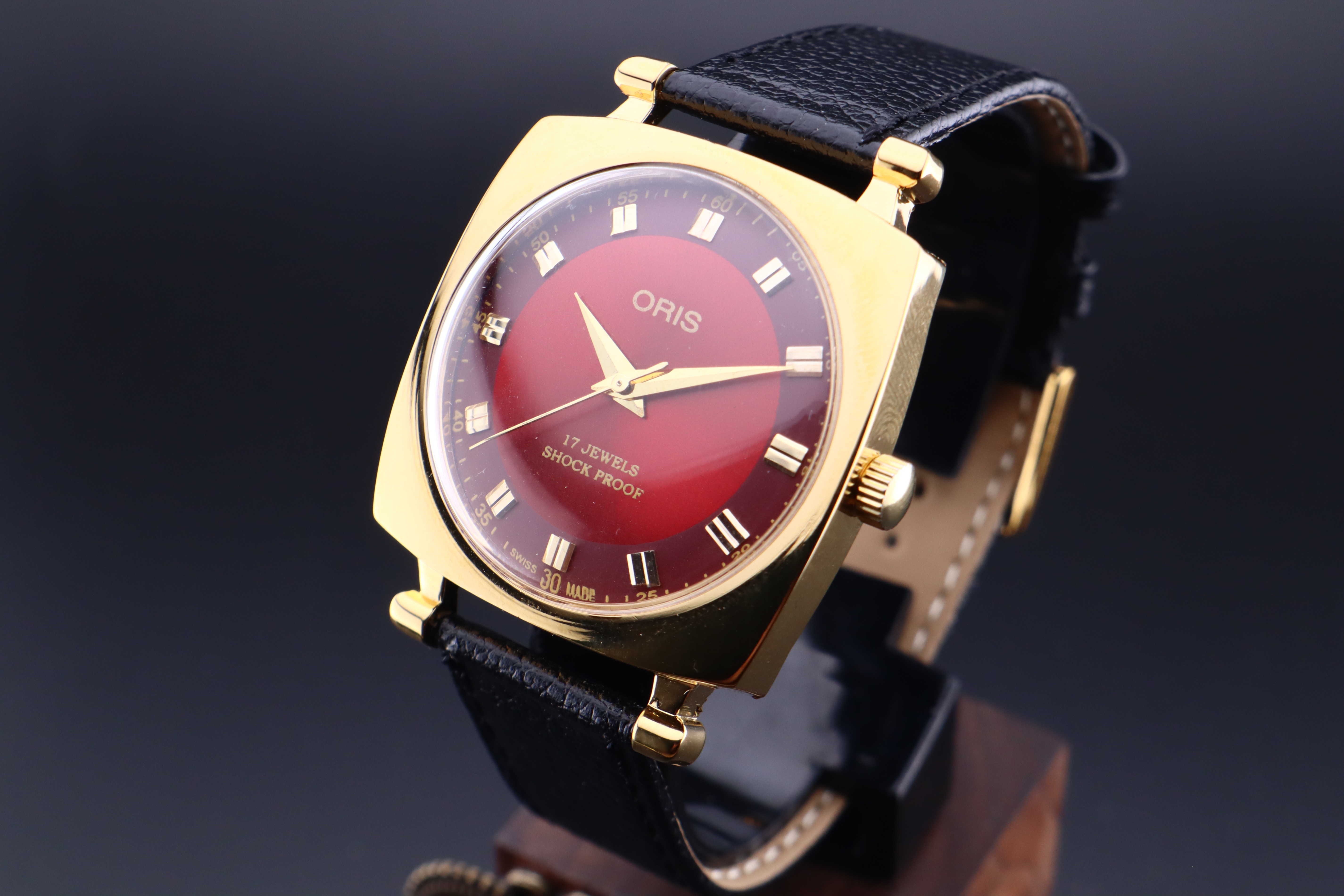 Vintage Oris Swiss ST-96 Hand Wind Mechanical Men's Watch - photo 3