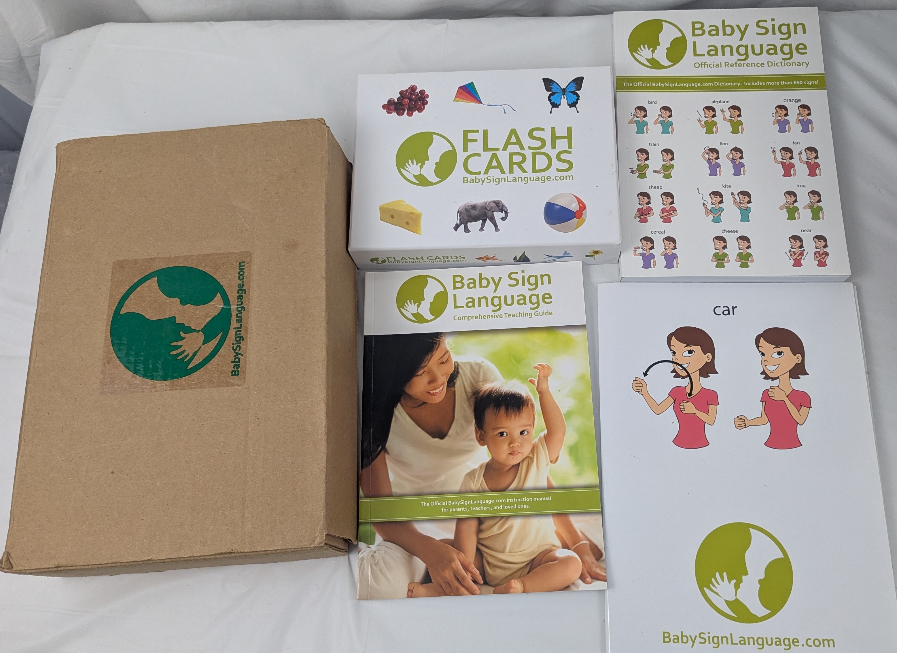 Baby Sign Language Flash Cards Comprehensive Teaching Guide