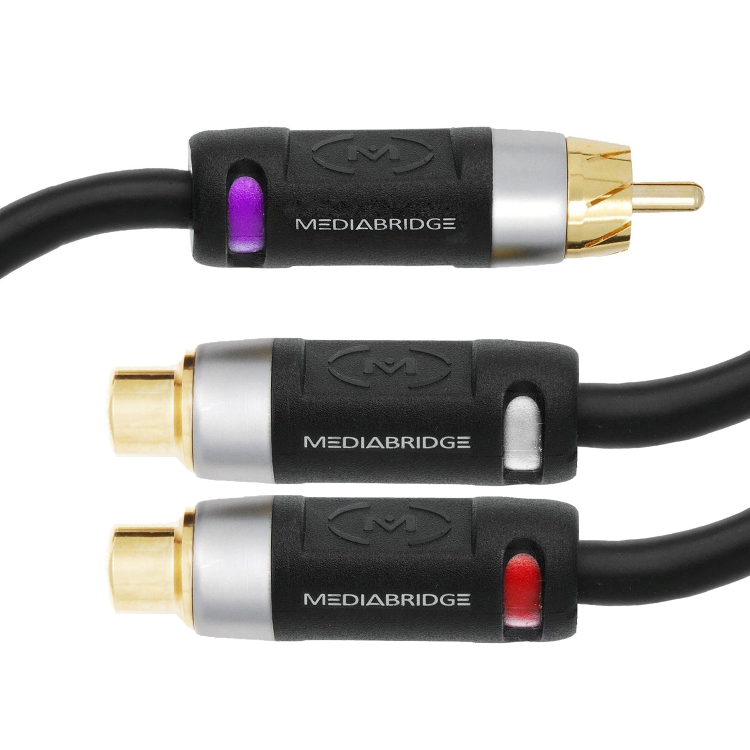 ULTRA Series ULTRA Series RCA Y-Adapter – 1-Male to 2-Female - photo 3