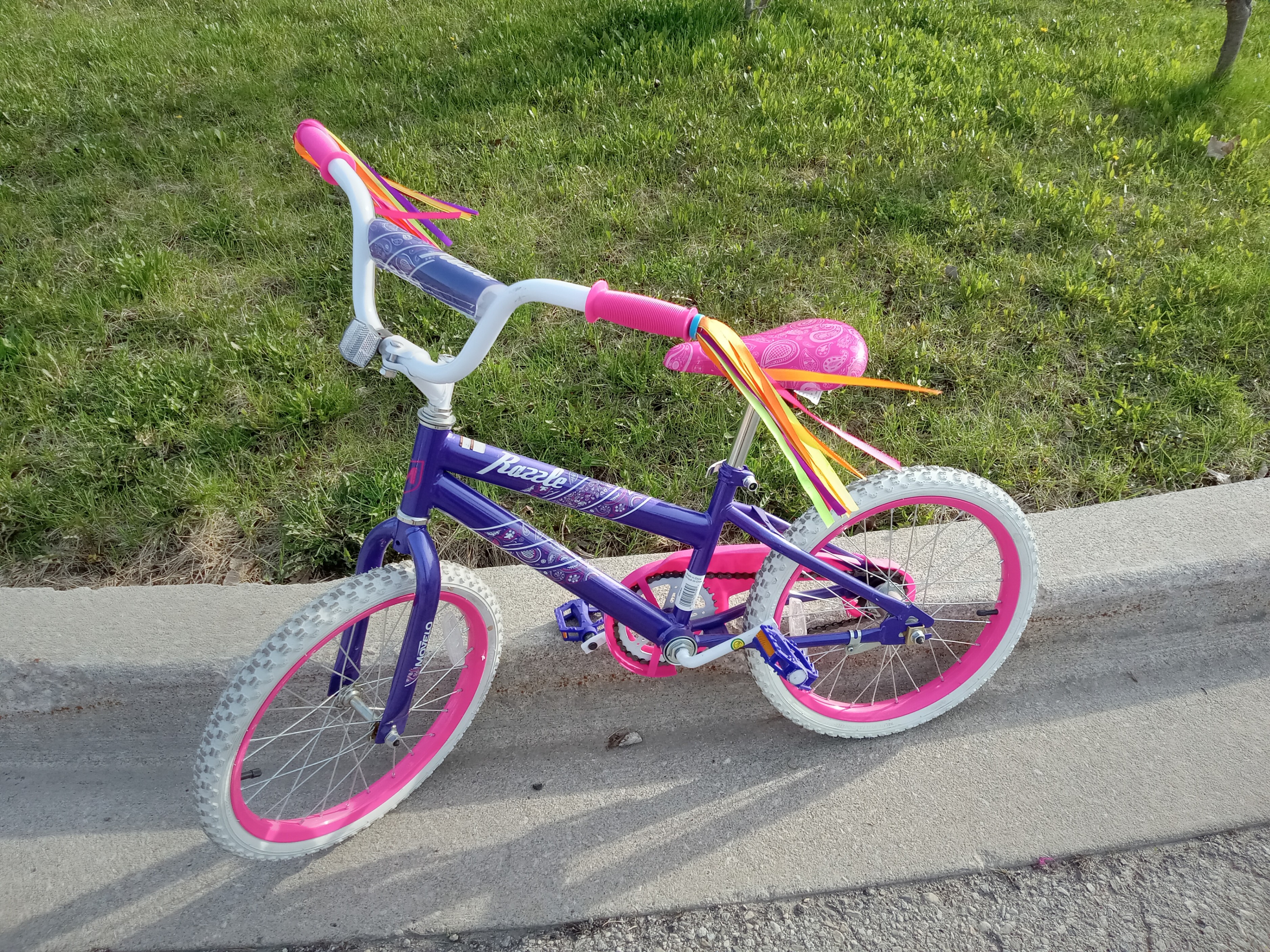 Movelo Razzle 18" Girls Bike, Like-New!