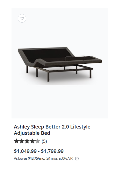 King Sized Upholestered Bed with Adjustable Bed Frame - Beige - photo 2