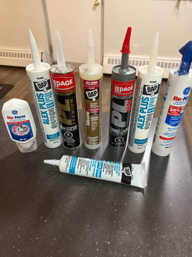 Construction adhesive/silicone/glue