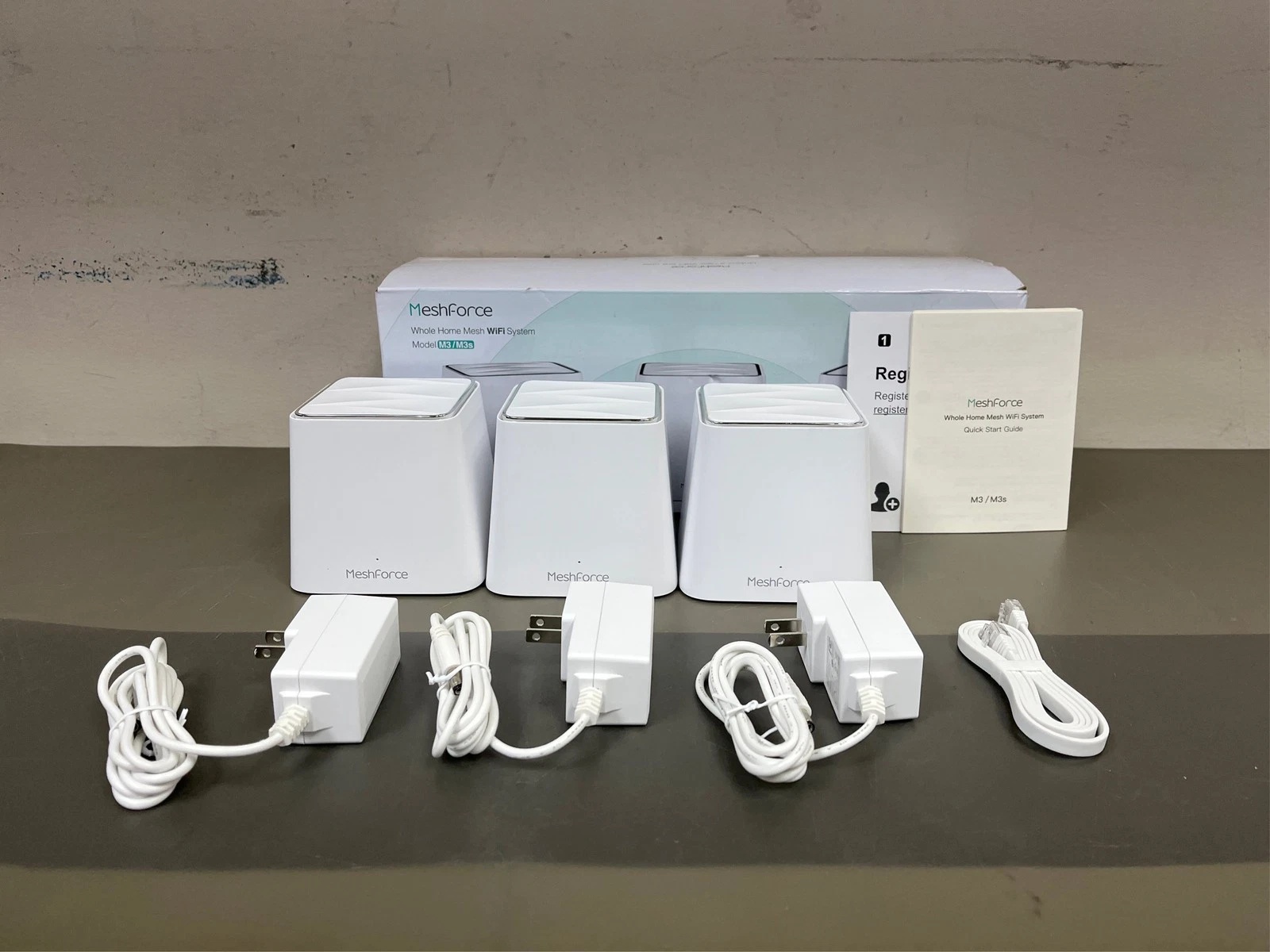 📶 MeshForce M3s Whole Home Mesh Wi-Fi System (3-Pack)