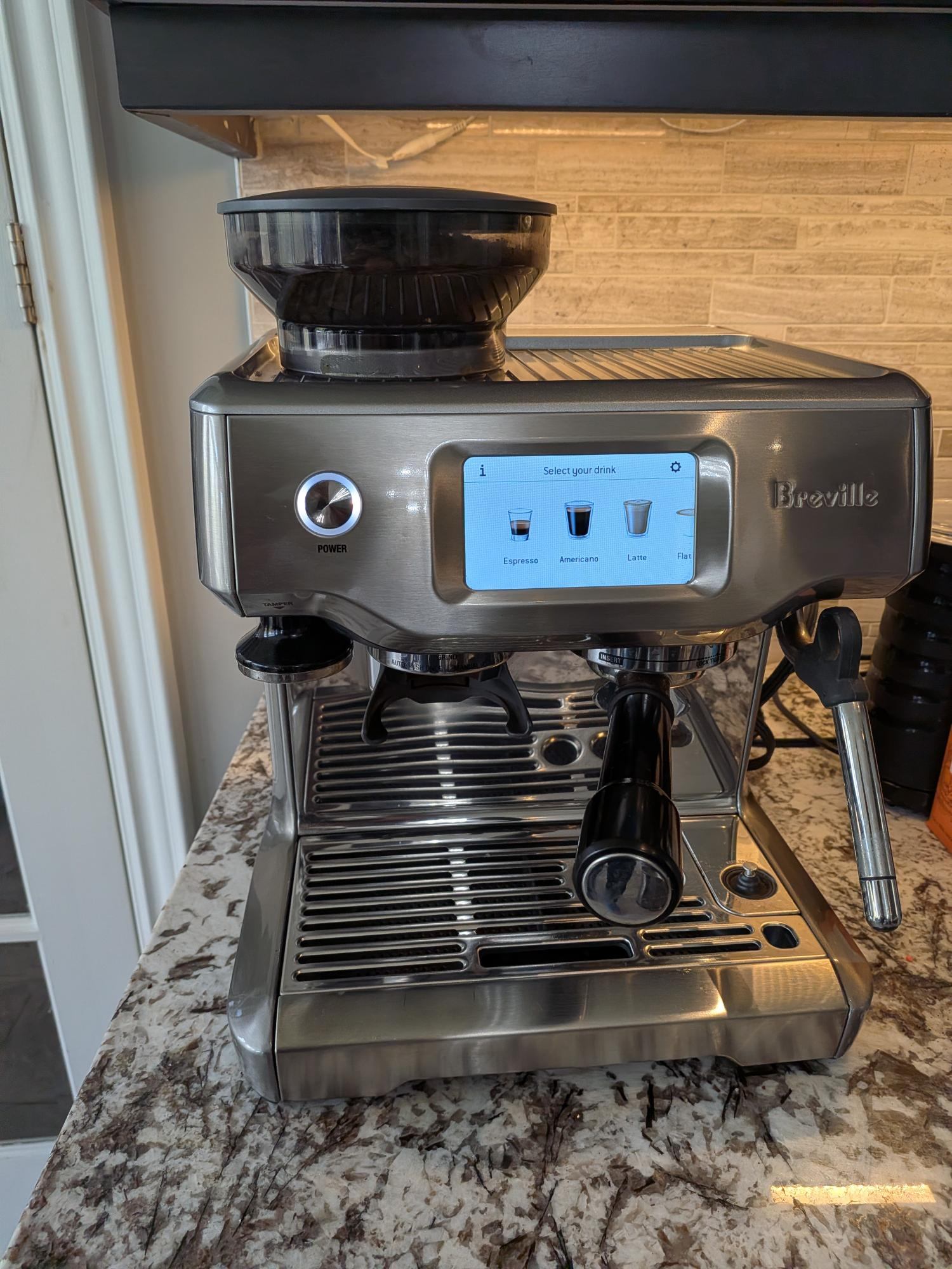 Breville bes880 Barista Touch Automatic Espresso Machine - photo 3