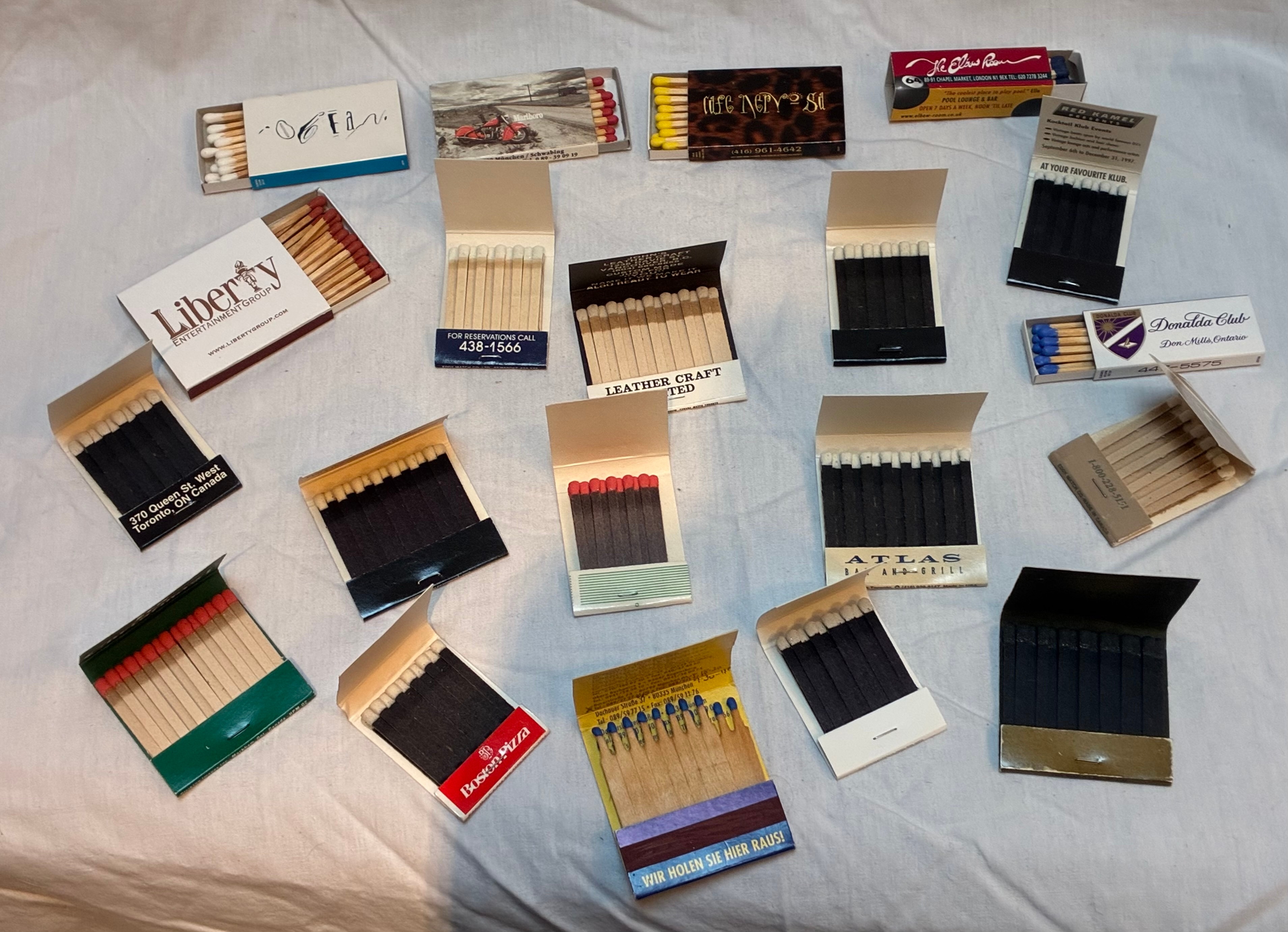 20 Vintage Collectable Matches, Matchbooks - photo 4