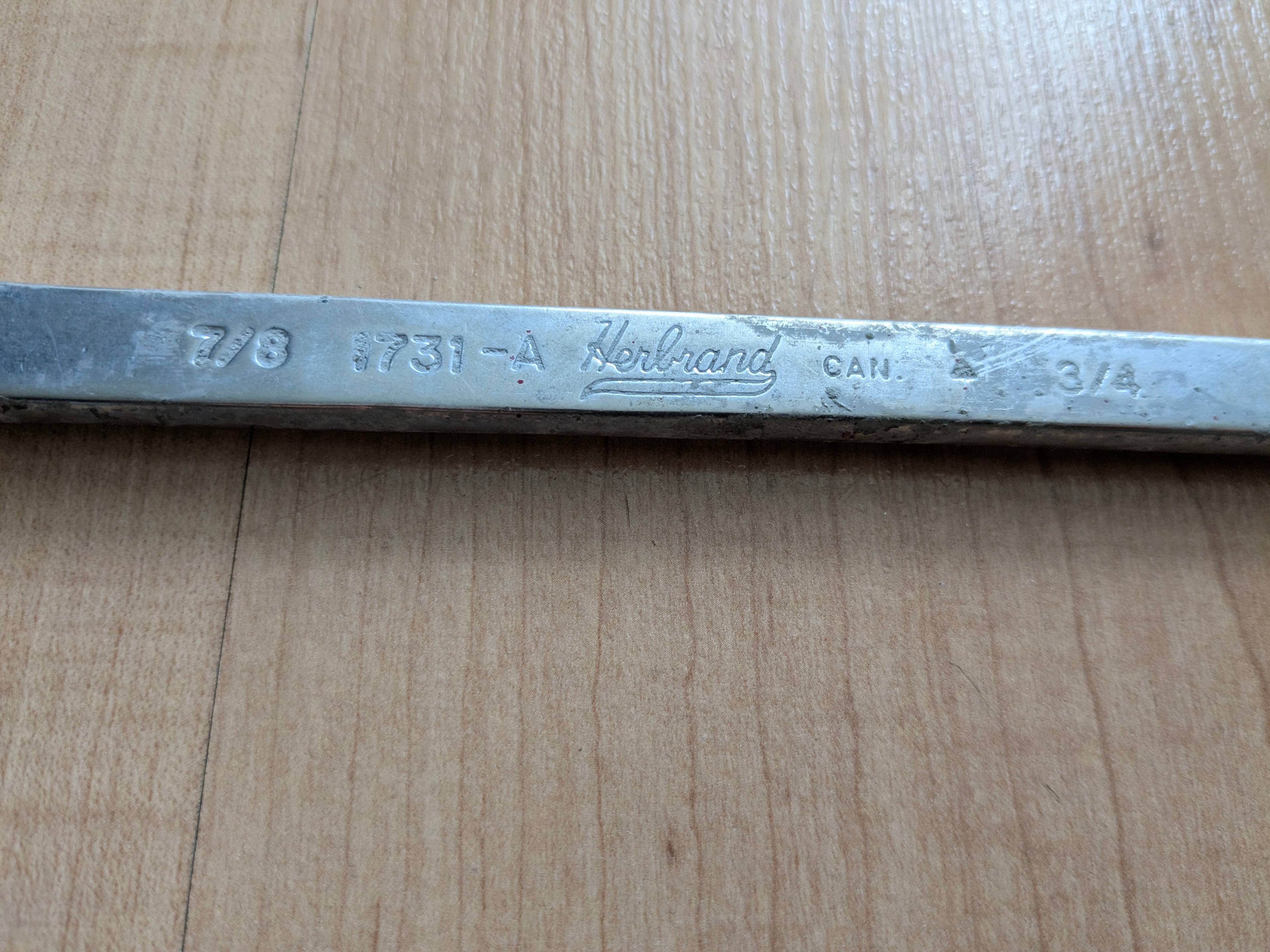 Free 7/8 - 3/4 wrench - photo 2