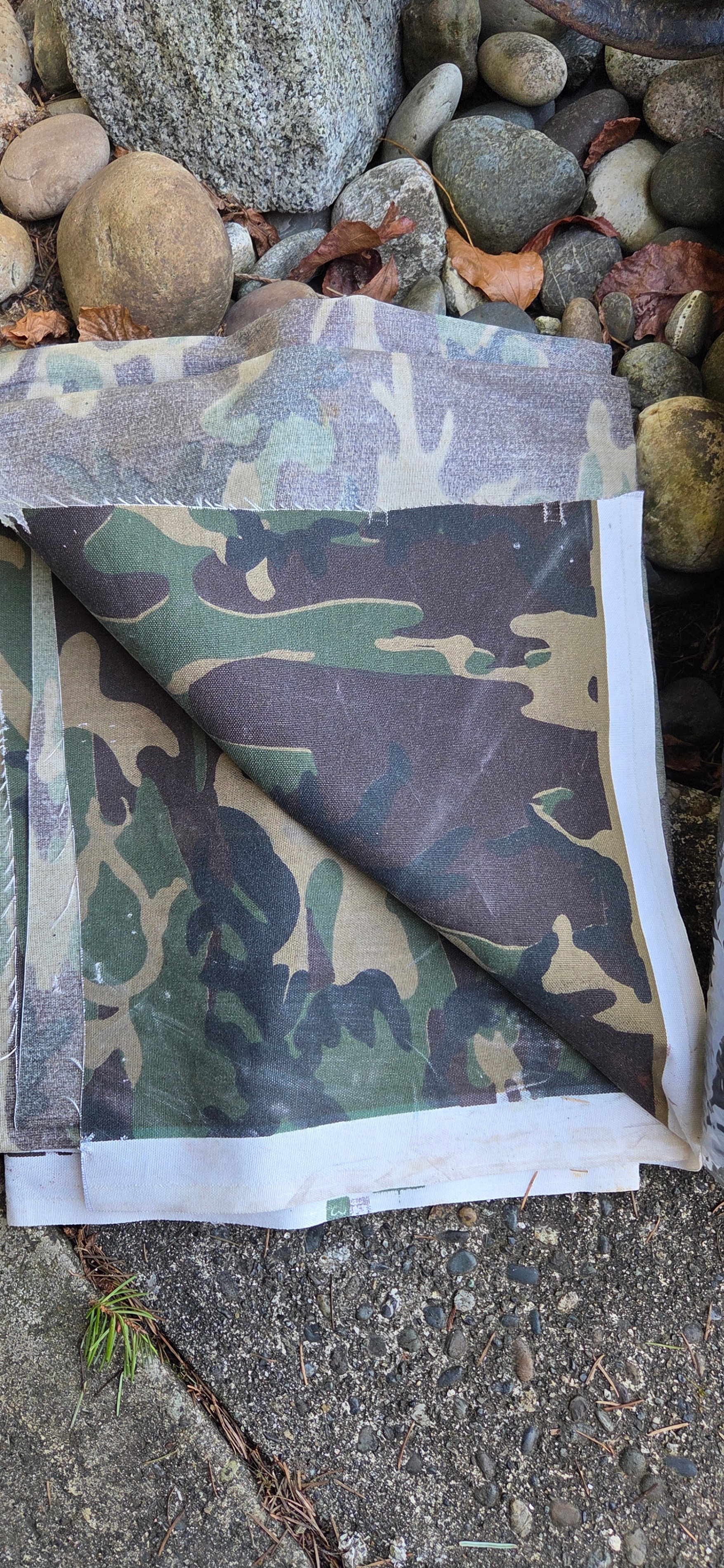 camo design canvas fsbric