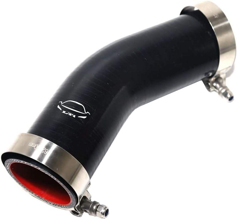 1.75" ID 45º Silicone Hose Coupler With T Bolt Clamp