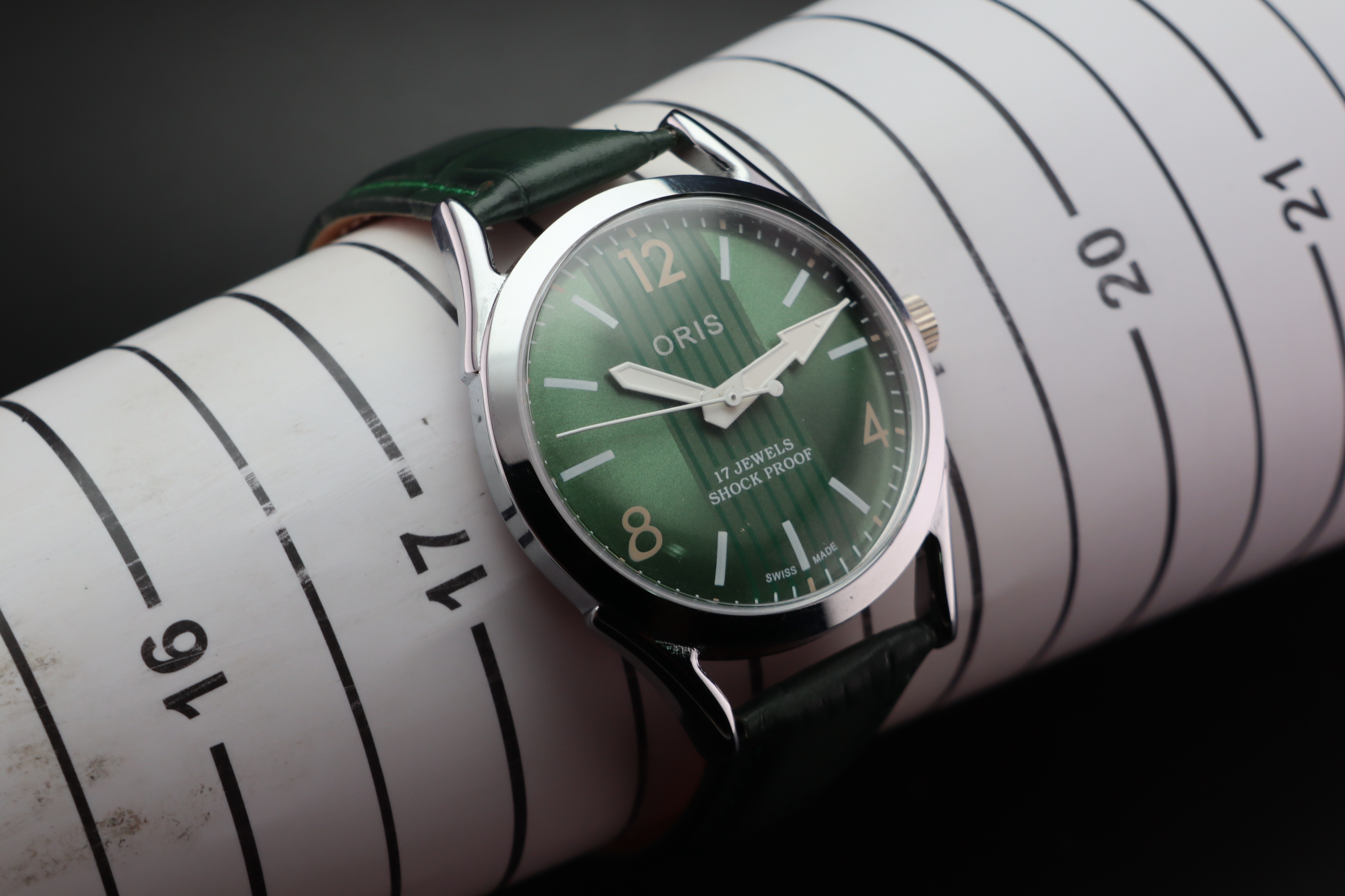 Vintage Oris Swiss ST-96 Hand Wind Mechanical Men's Watch - photo 4