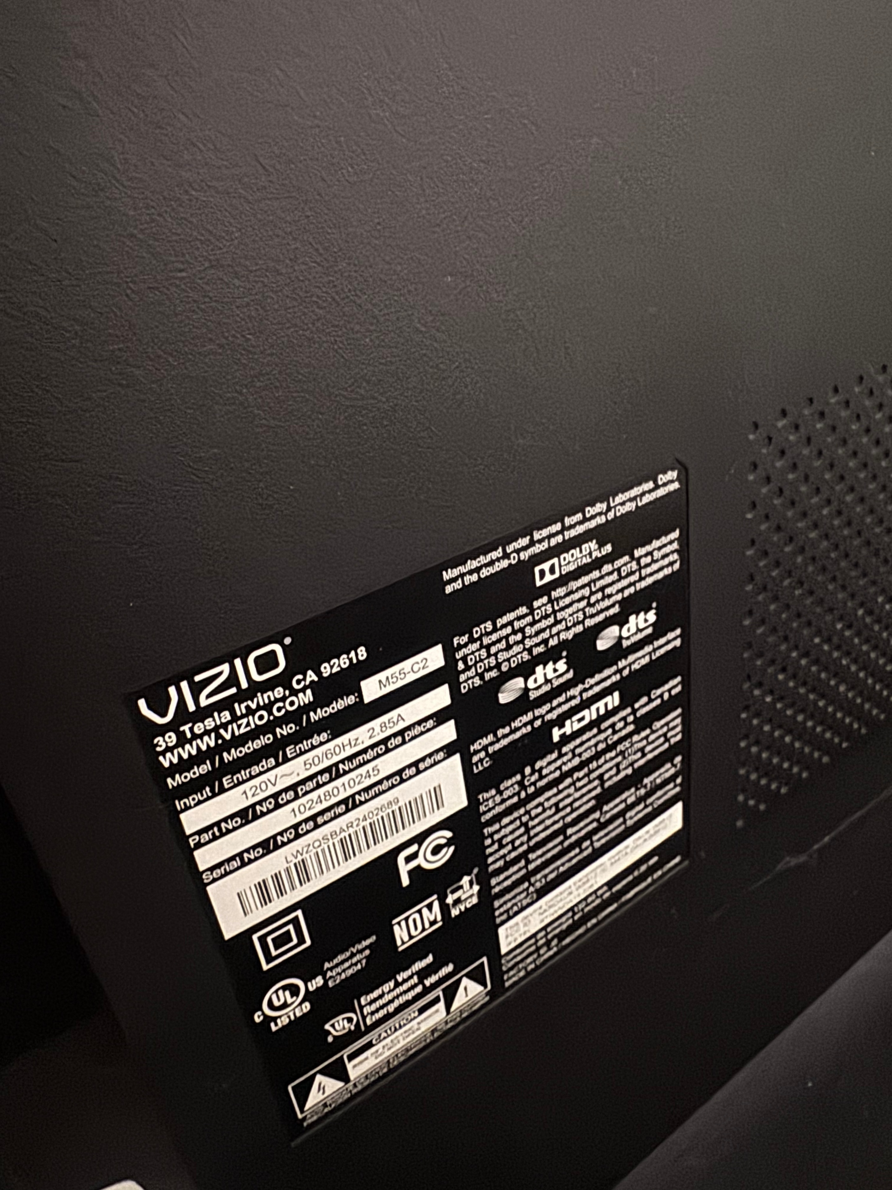 Vizio 55" M-Series 4K ULTRA HD LED Smart TV (Works perfectly) - photo 2