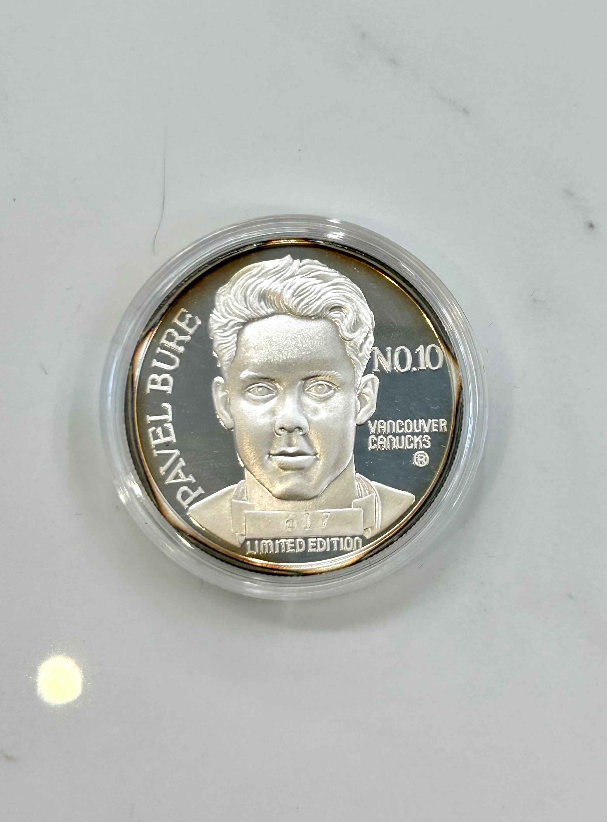 Pavel Bure Silver Coin - %0.999 - 31.10G - photo 2