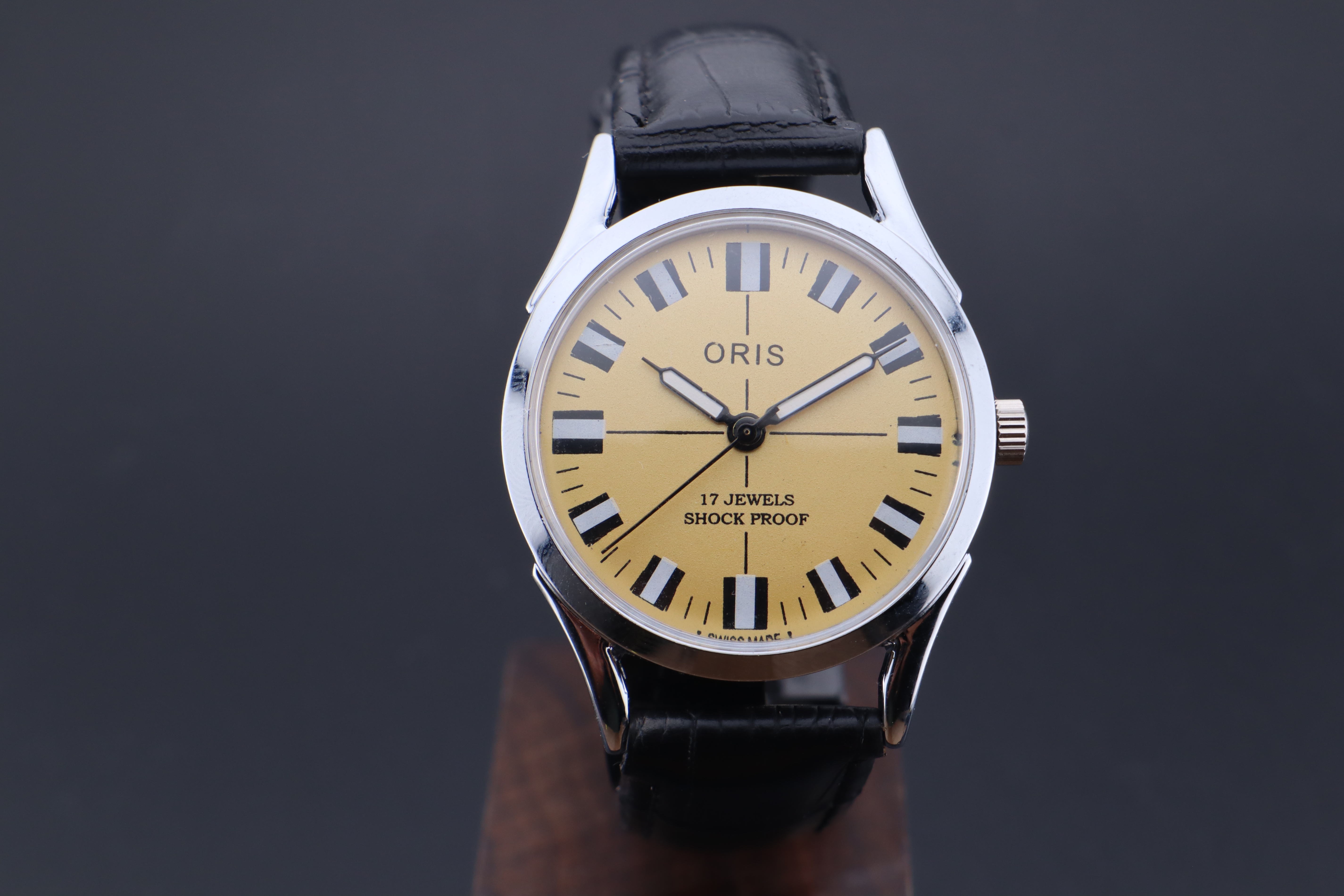 Vintage Oris Swiss ST-96 Hand Wind Mechanical Men's Watch - photo 2