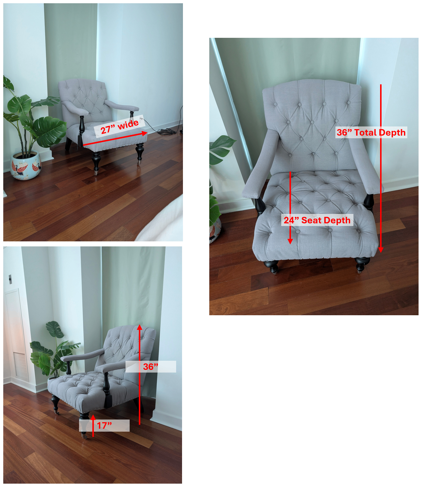 Comfy Armchair, near-mint condition