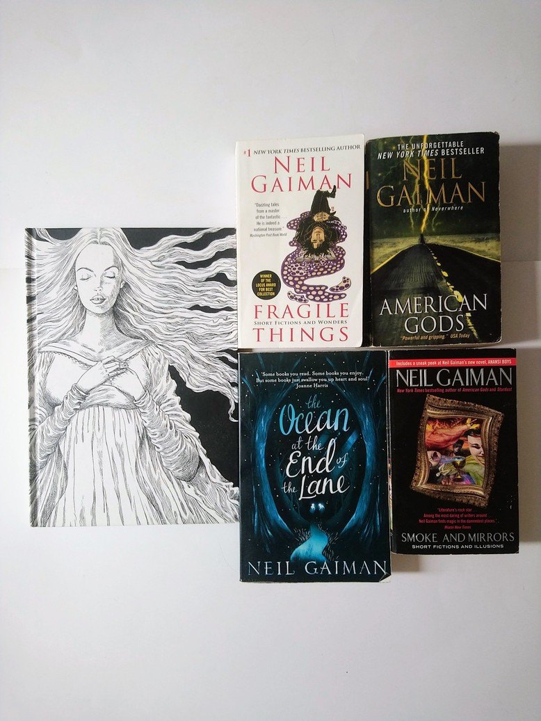 Neil Gaiman books!