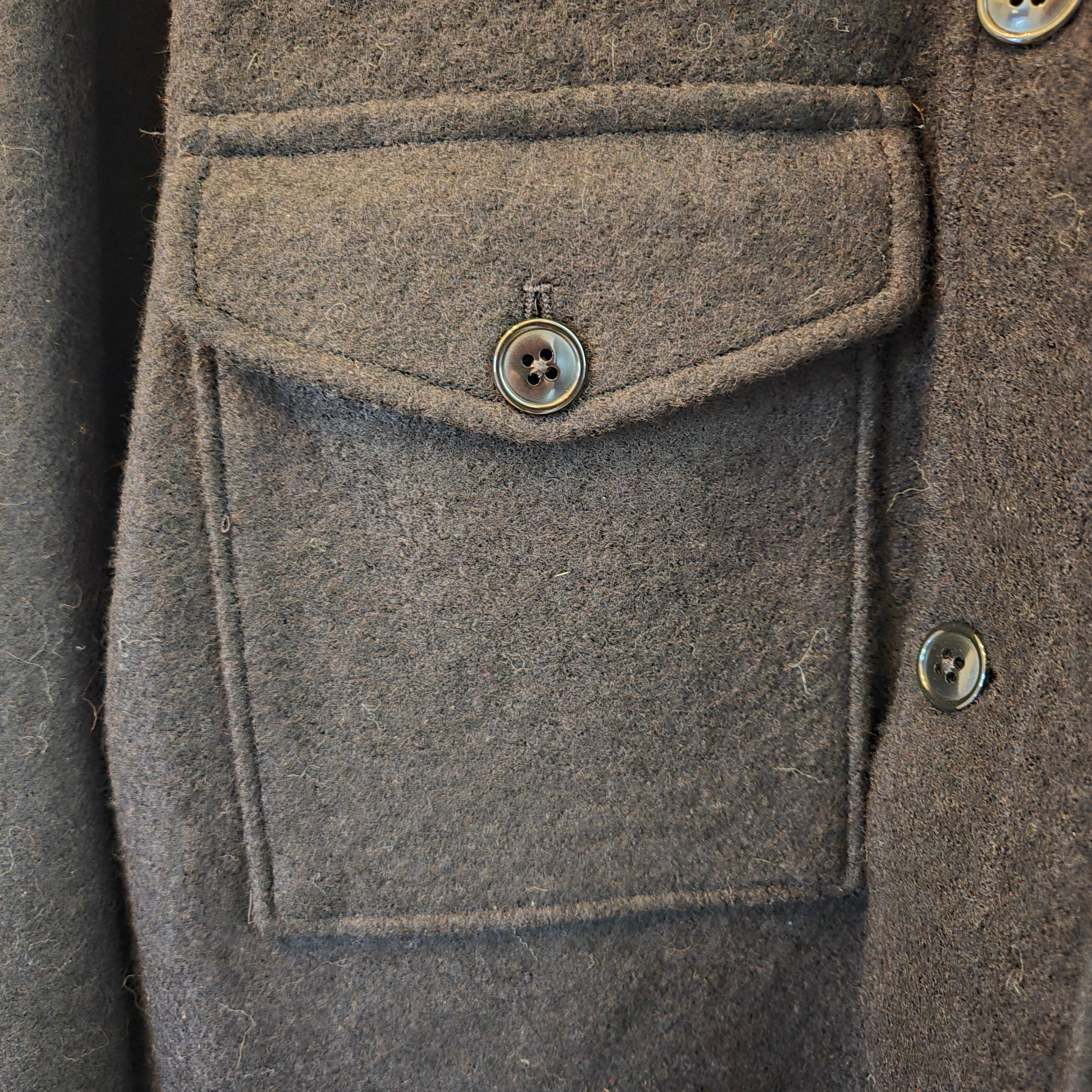 Todd Snyder Italian Wool Shirt Jacket - Medium - photo 4