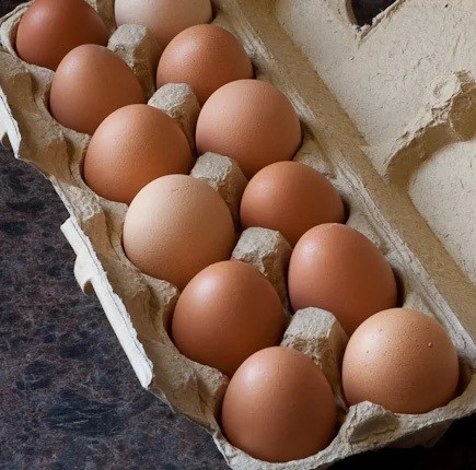 Large Organic Brown eggs from local farm. - photo 3