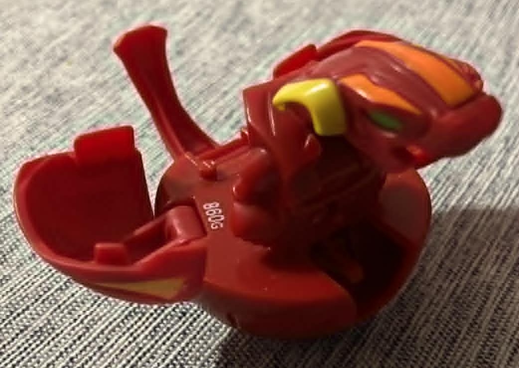 McDonalds Bakugan Red Helix Dragonoid Pyrus Gundalian Invaders - photo 2