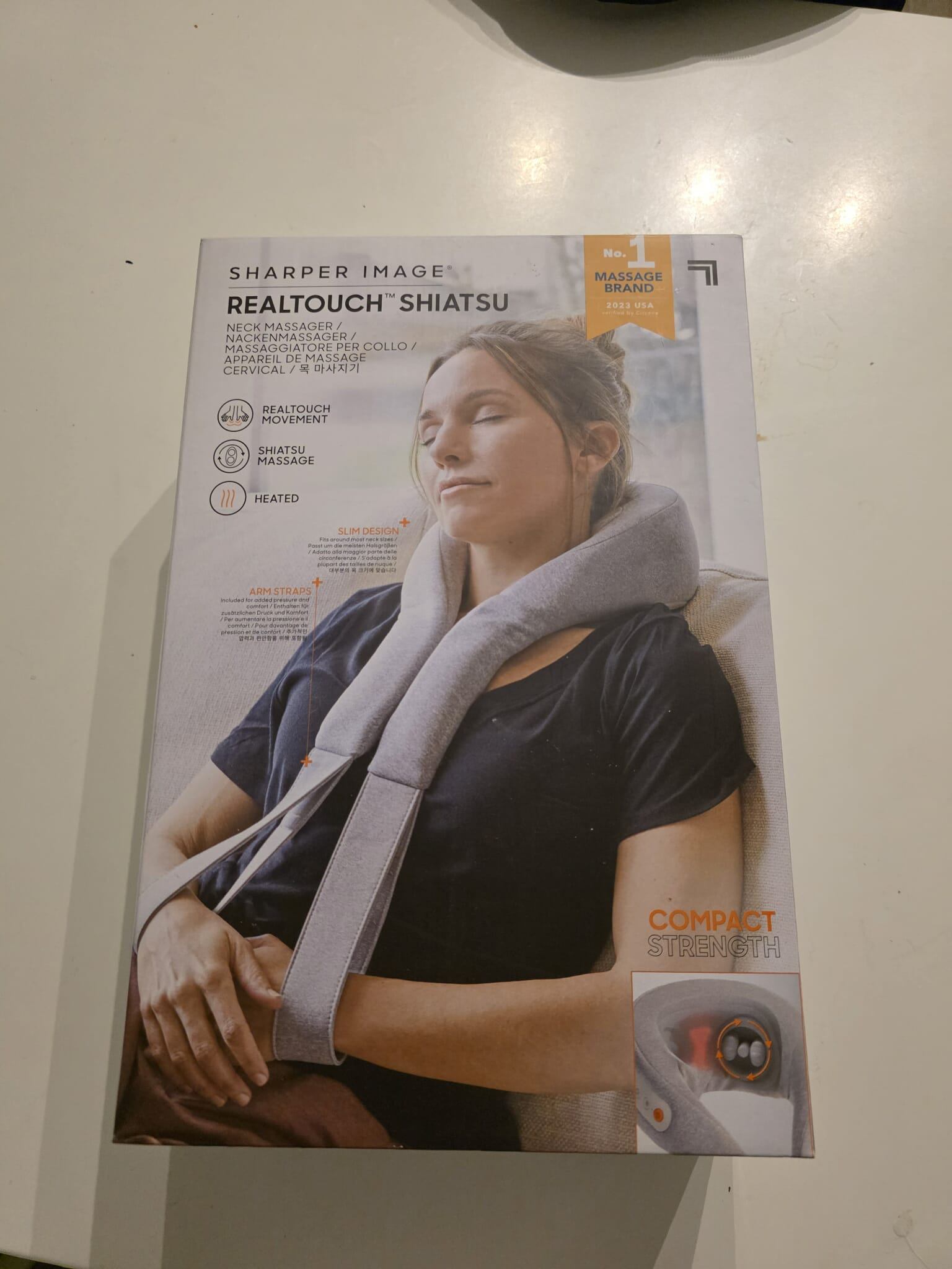 Sharper Image RealTouch - Shiatsu Neck Massager