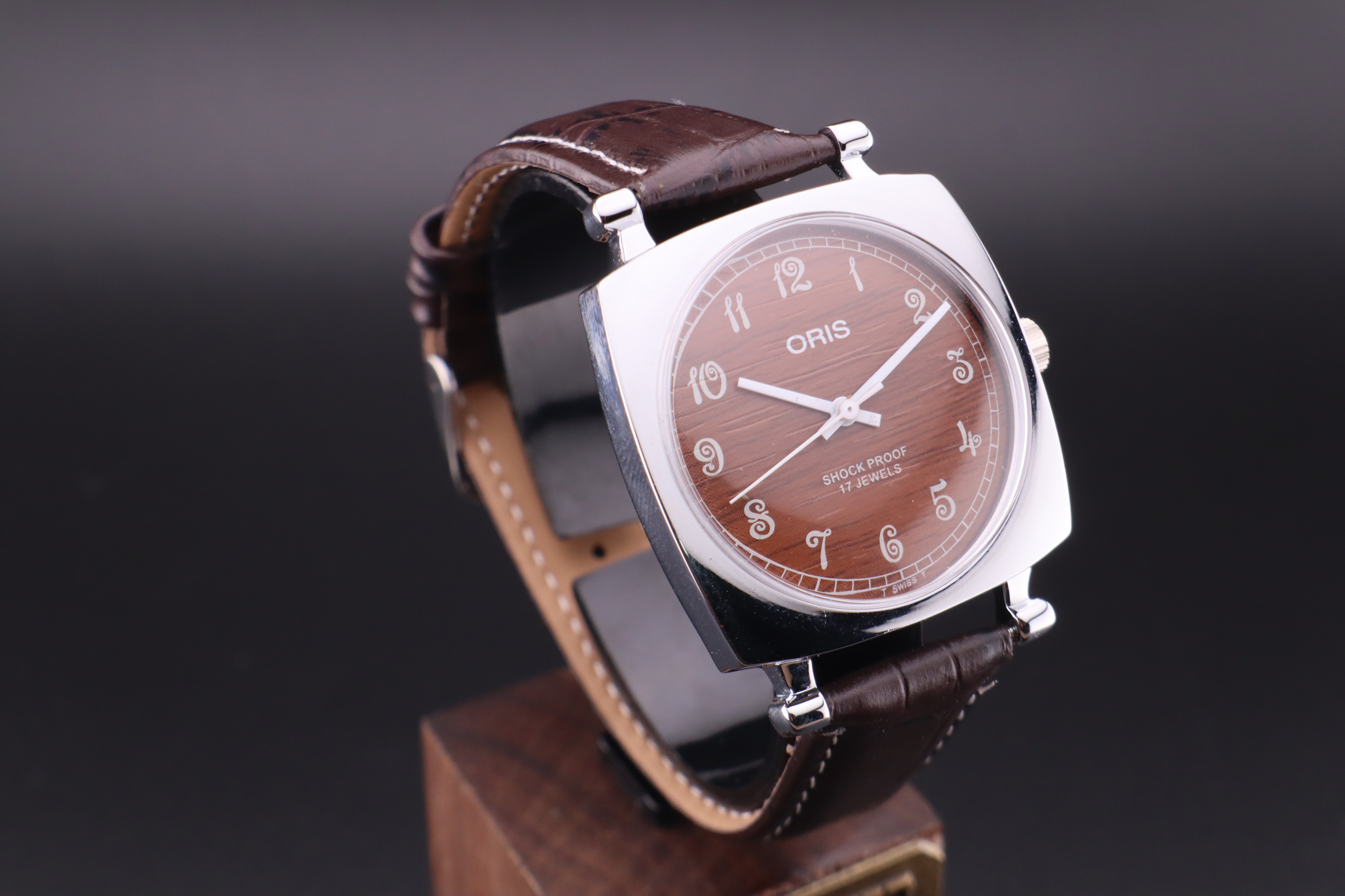 Vintage Oris Swiss ST-96 Hand Wind Mechanical Men's Watch