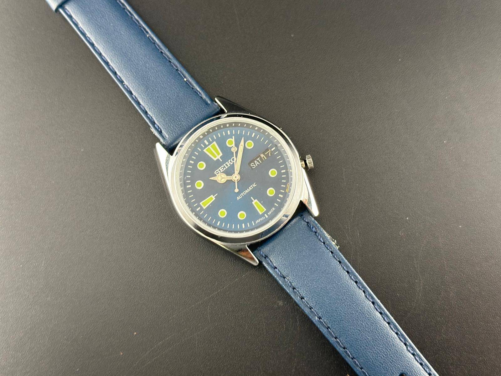 Vintage Seiko 5 Automatic 6309A Men's  Watch D&D- Japan Made - photo 5