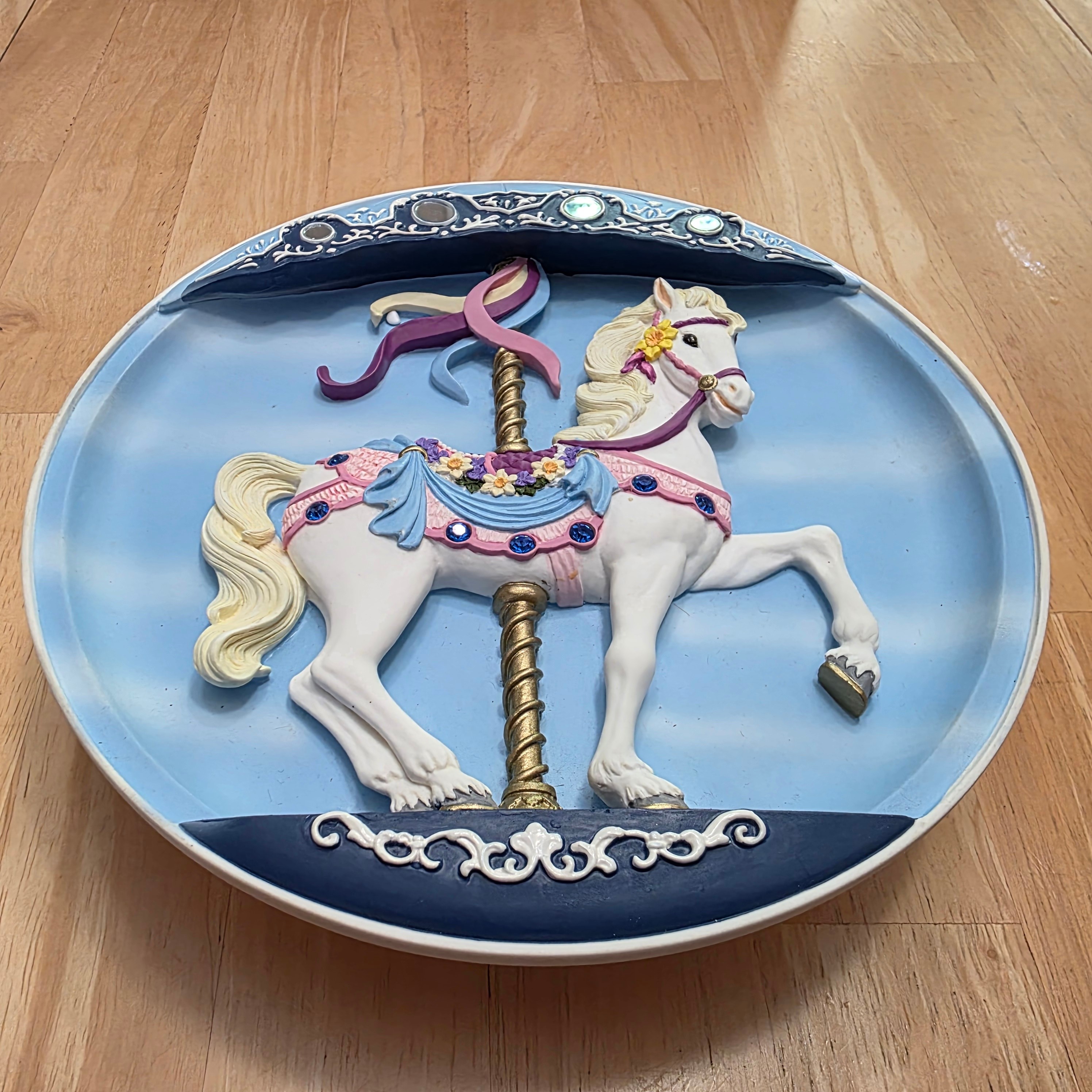 Rhodes Studios Sweet Stander Musical Carousel Wall Decor - photo 3