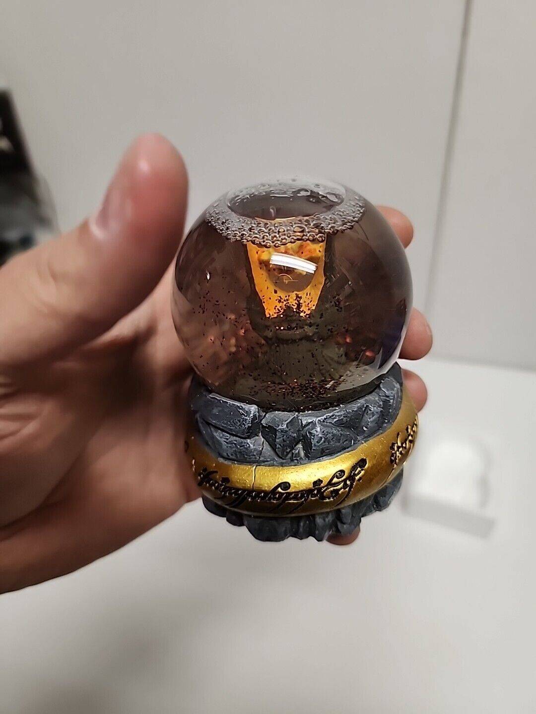 Lord Of The Rings Eye Of Sauron Snow Globe Nerd Block Exclusive