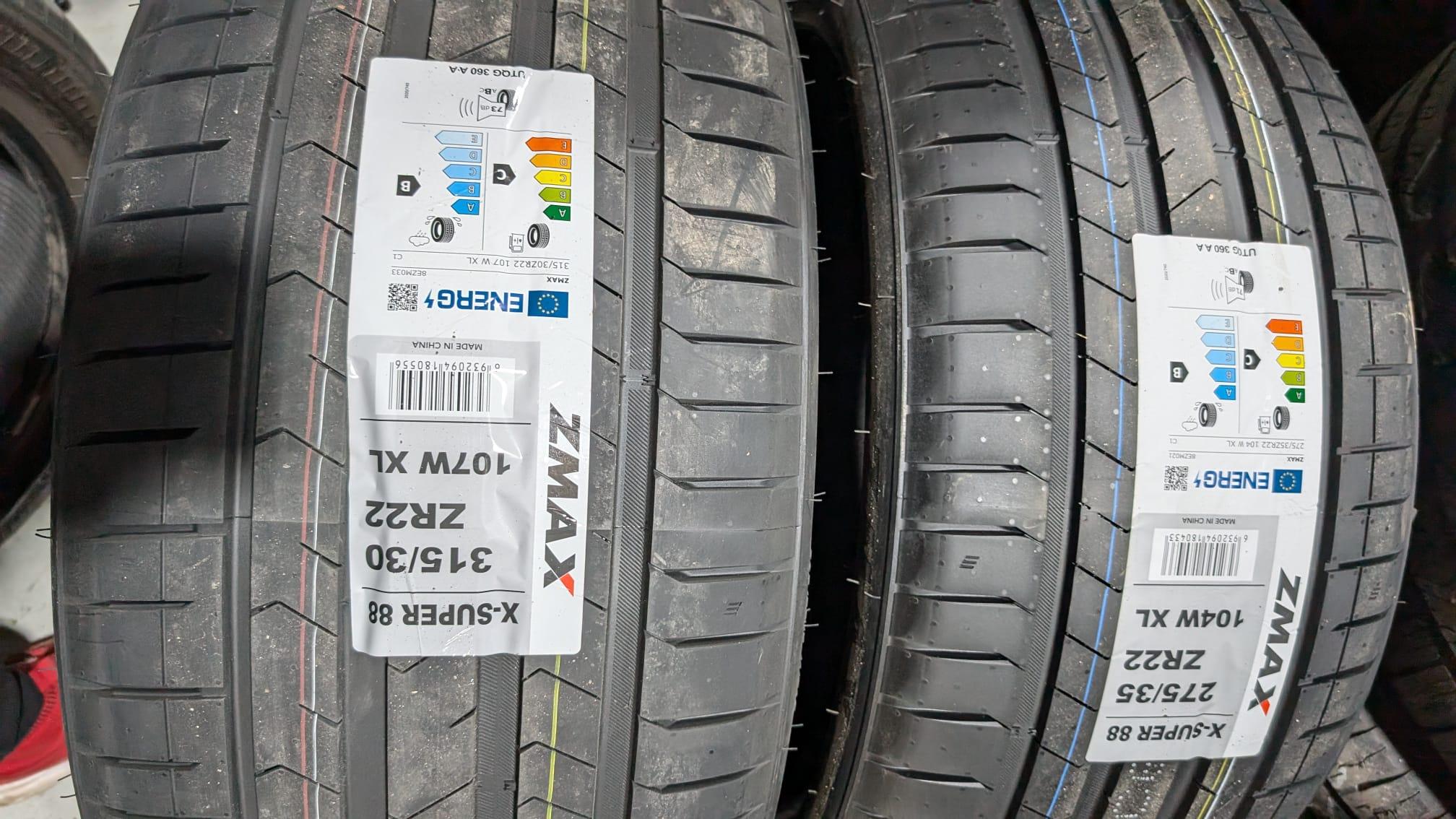 NEW 275/35/R22 & 315/30/R22 Zmax-BMW X5/X6/Cayenne/Macan