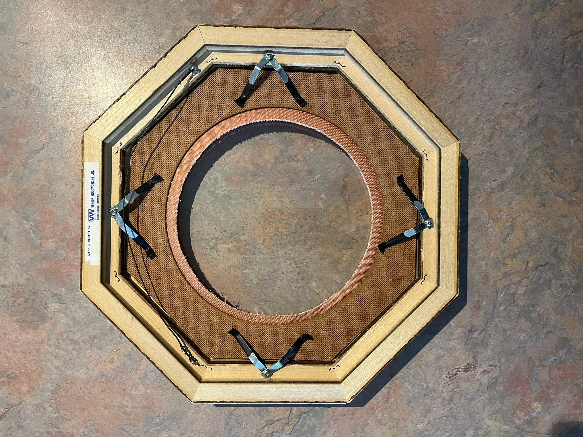 Octagonal Collector Plate Frames for Sale! - photo 4