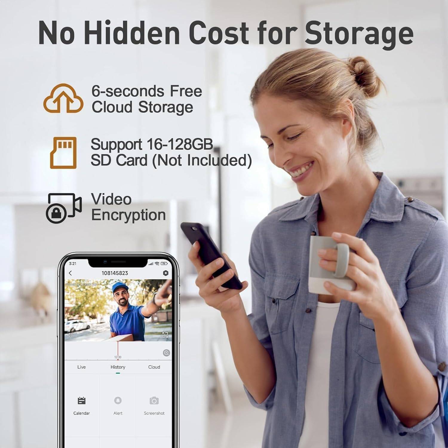 Wireless Video Doorbell Camera - photo 2