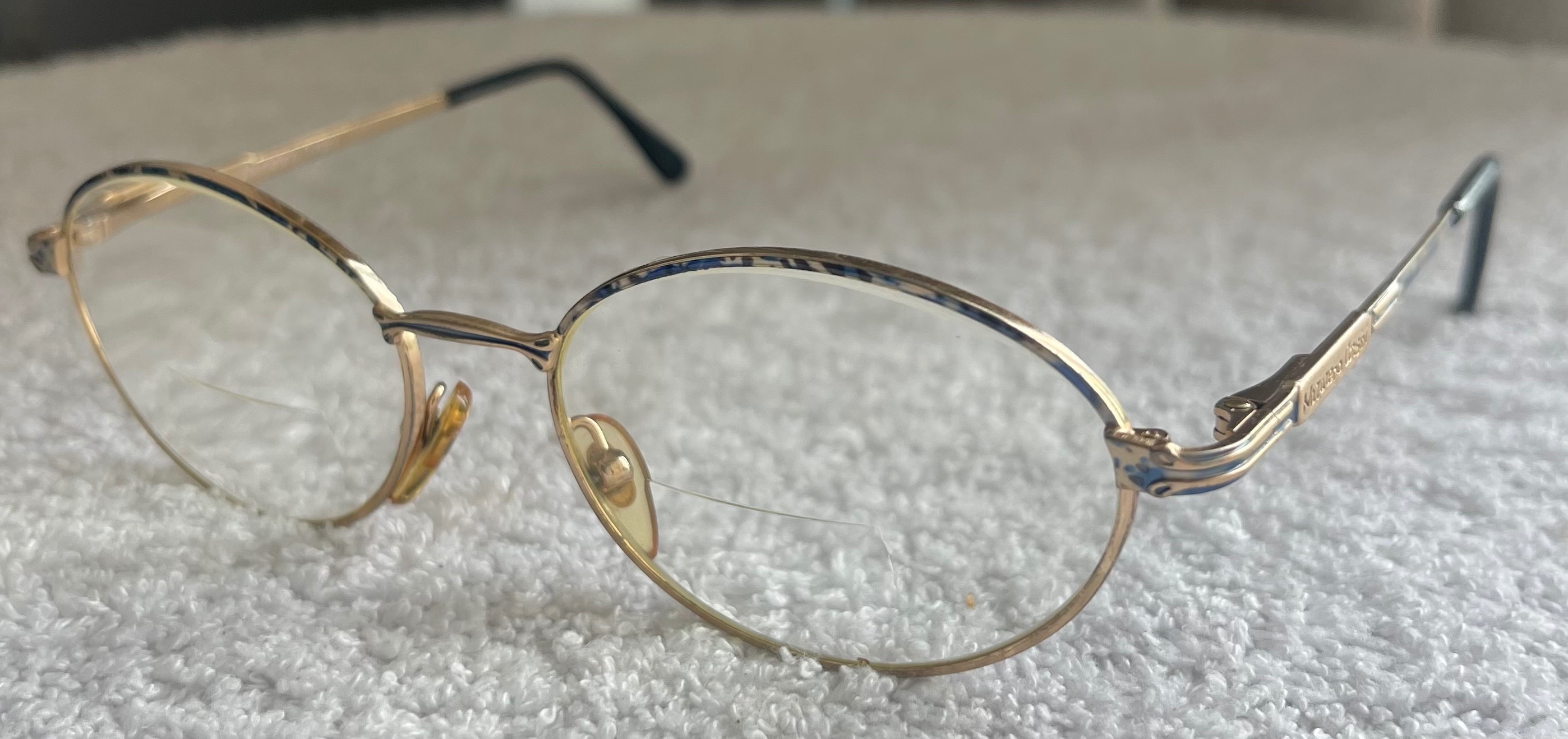 Vintage Italian Tortoiseshell Eyeglass Frames (Nazareno Corsini)