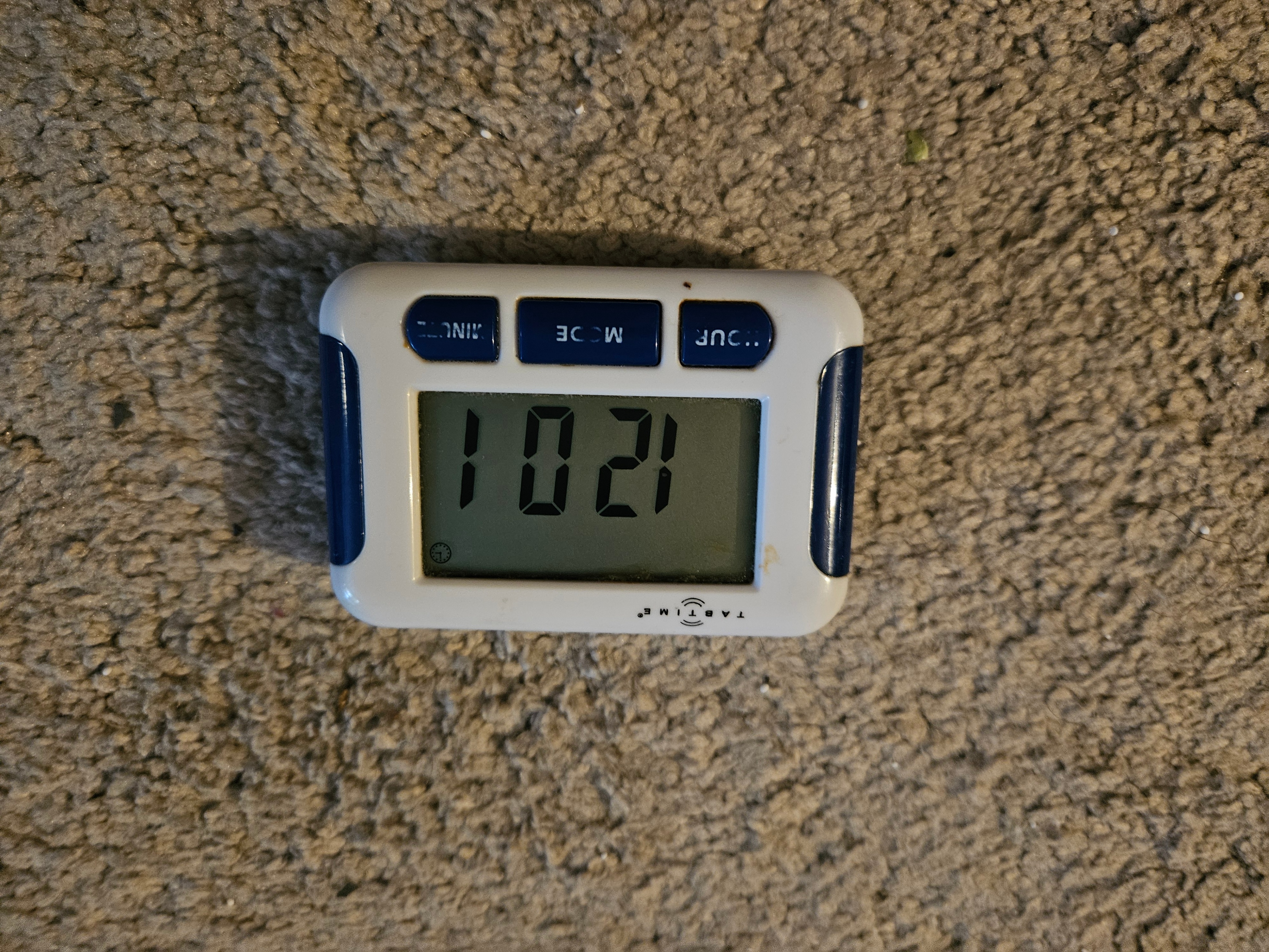 TabTime Electronic Pill Reminder, 8 alarms/day, Parkinson's
