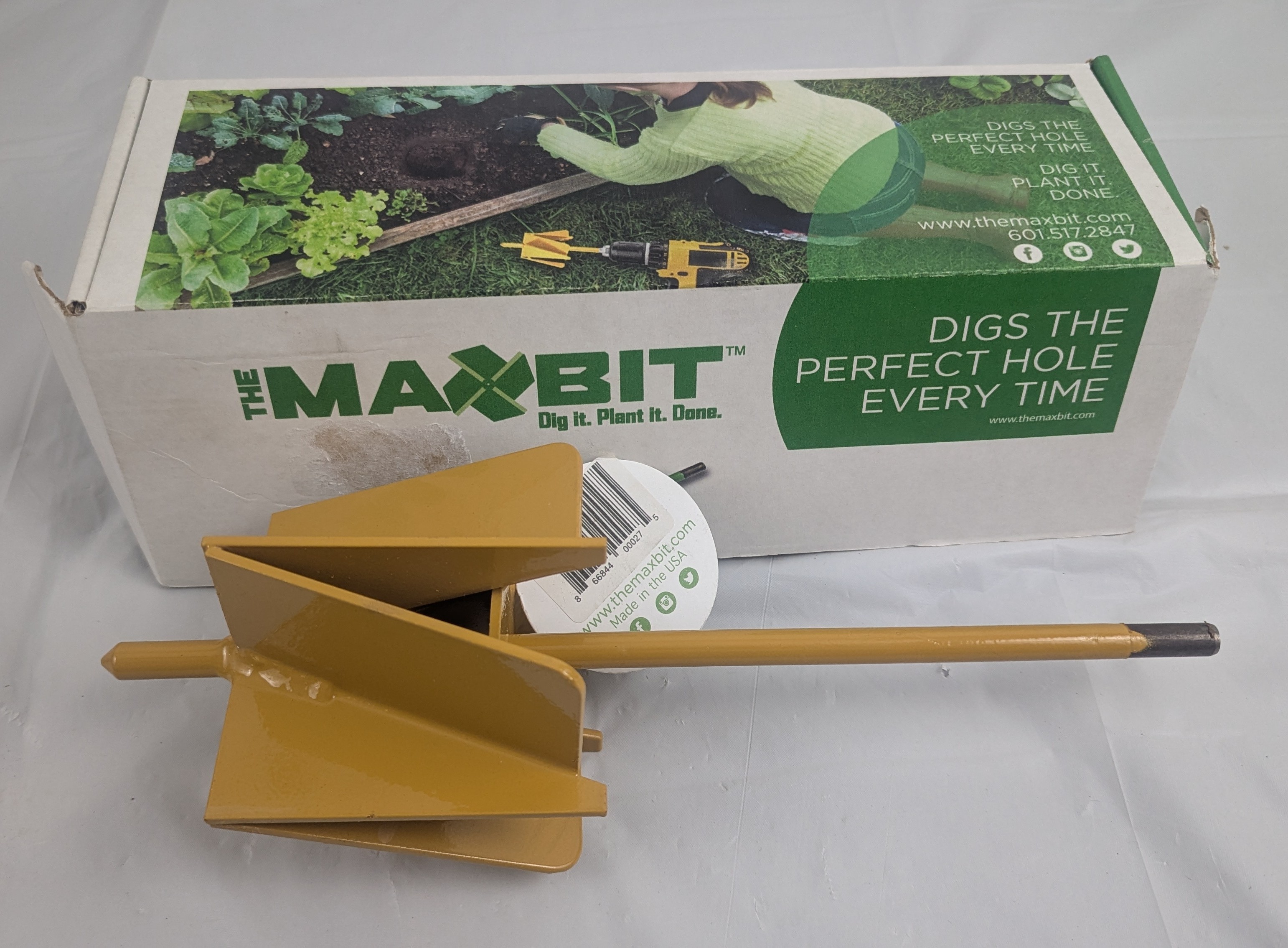 Maxbit Drill Bit for Fast Digging Auger Drill Bit Planting USA