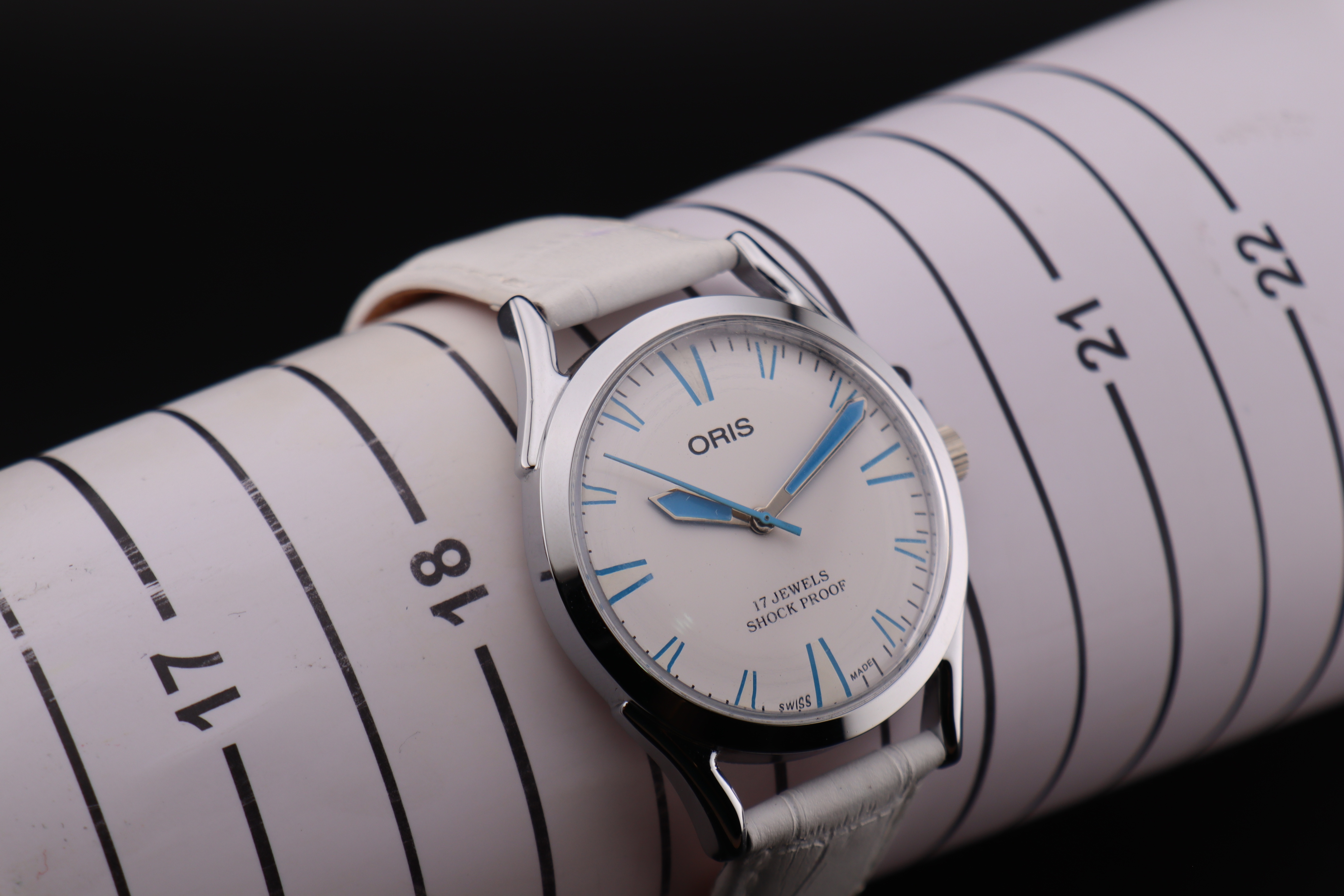 Vintage Oris Swiss ST-96 Hand Wind Mechanical Men's Watch - photo 4