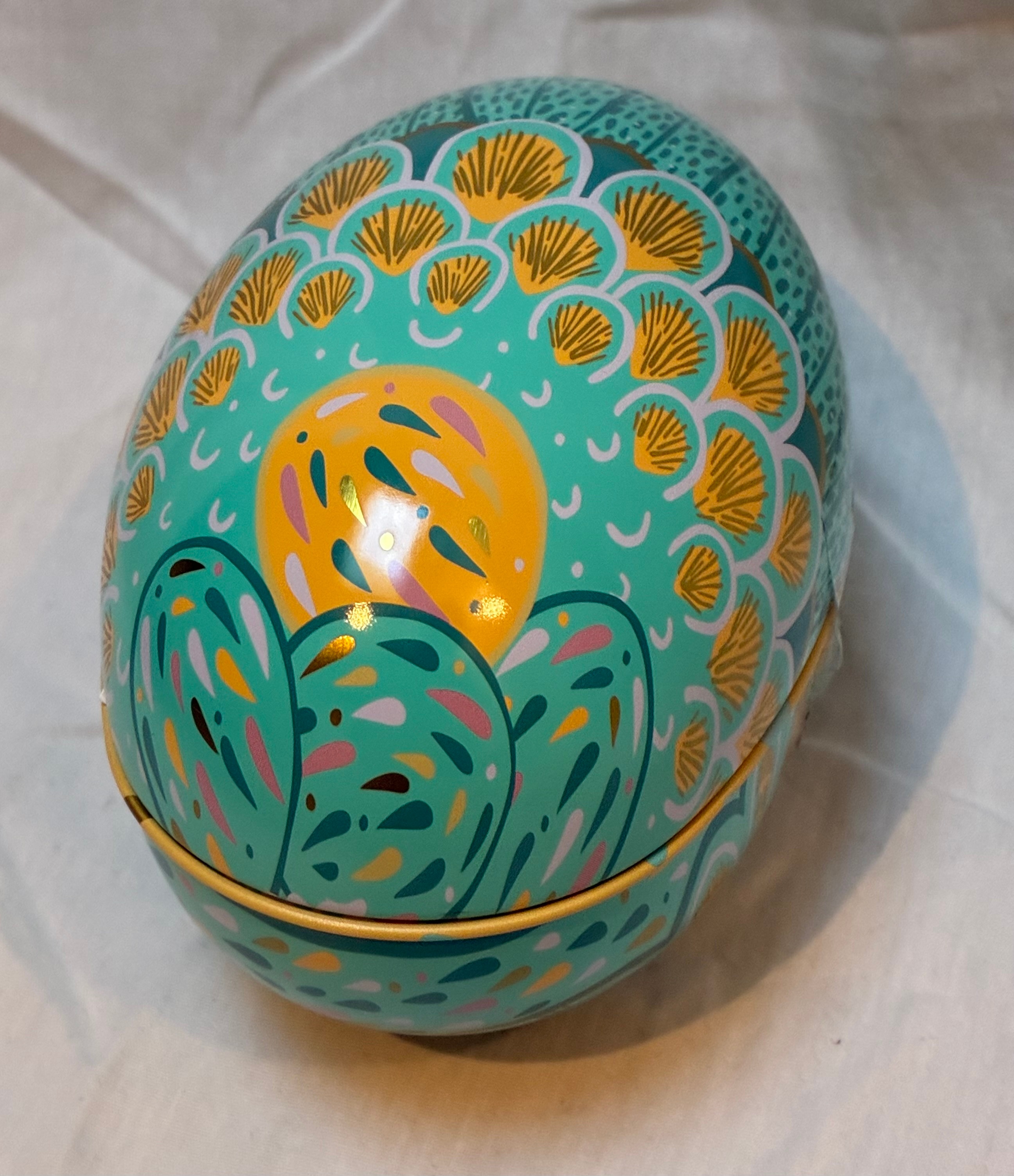 Fortnum and Mason Empty Egg Shaped Tin - photo 3