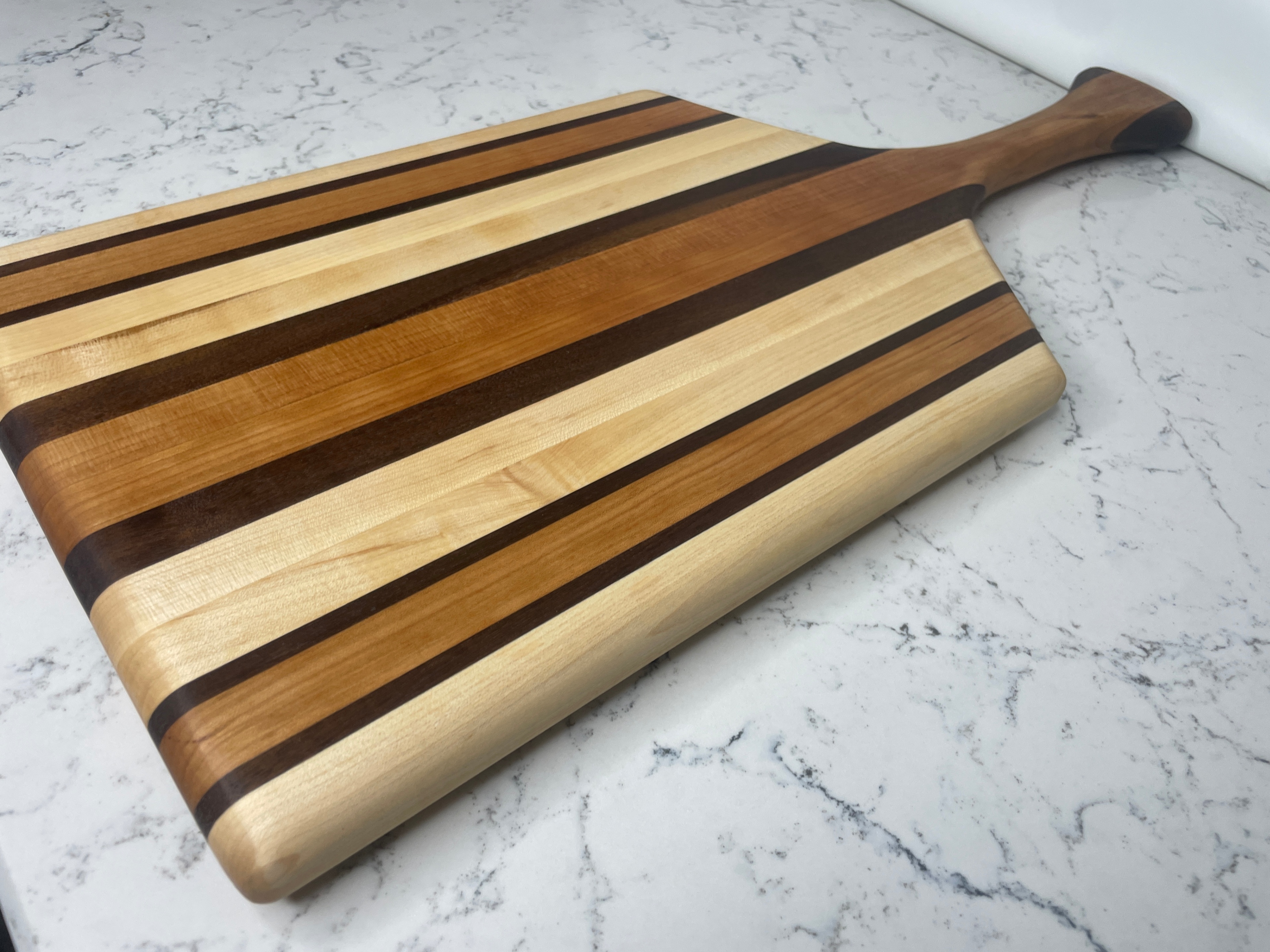 Canoe Paddle Edge-Grain Cutting Board - photo 3