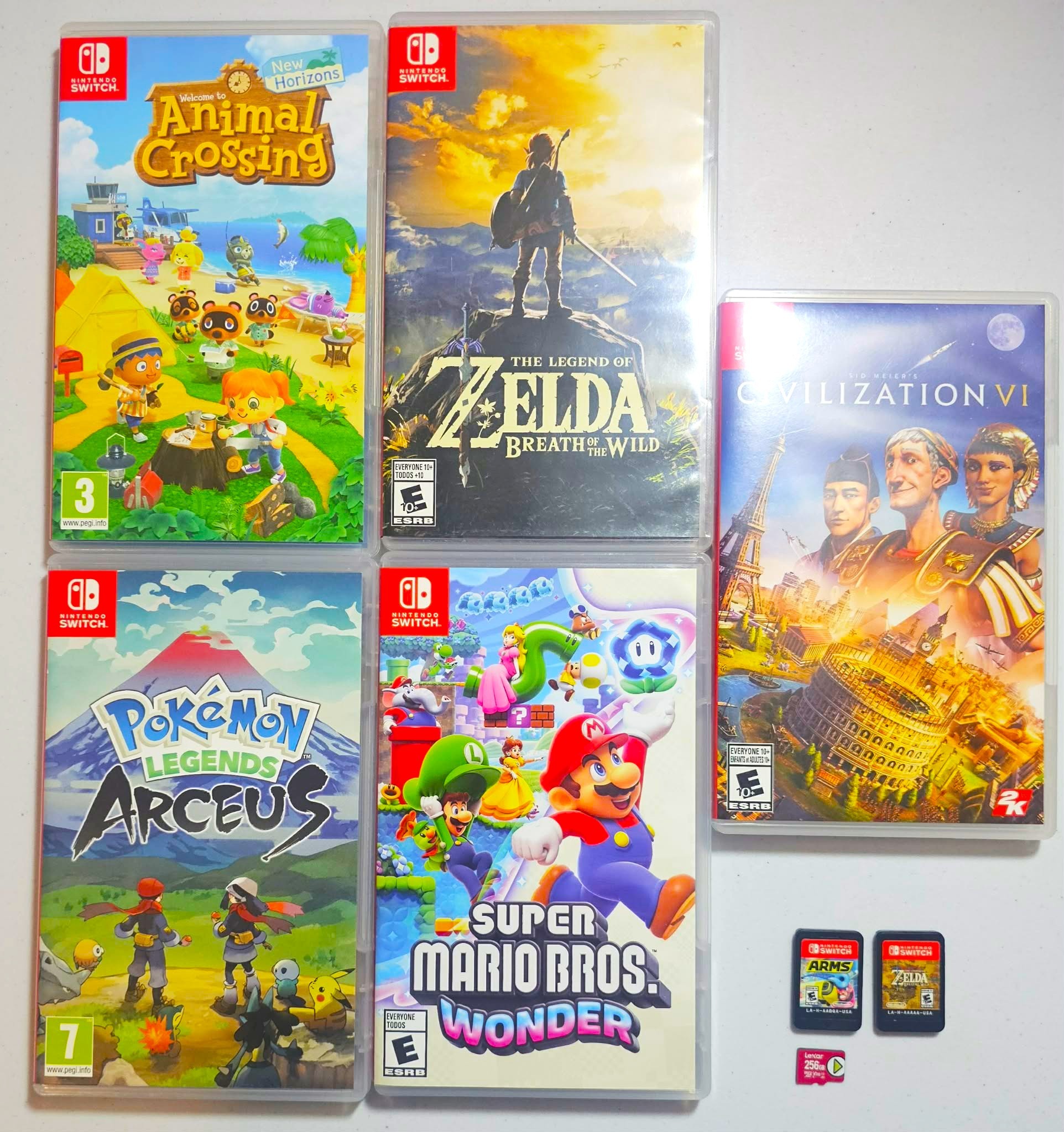 🔥Nintendo Switch Games! (Animal Crossing, Zelda, Pokemon, Mario)