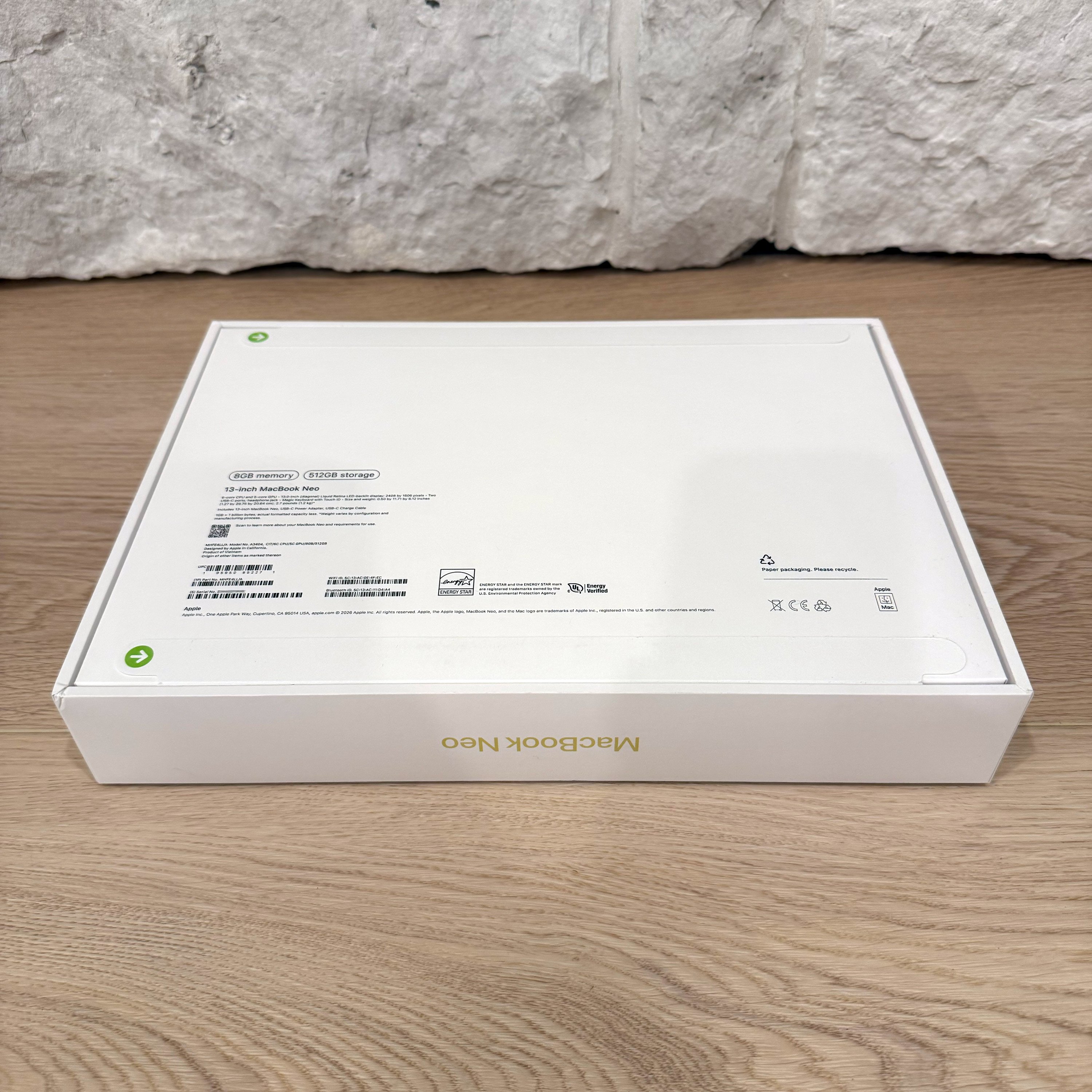 MacBook Neo, Citrus/Yellow, 512GB - Brand New Sealed - photo 2