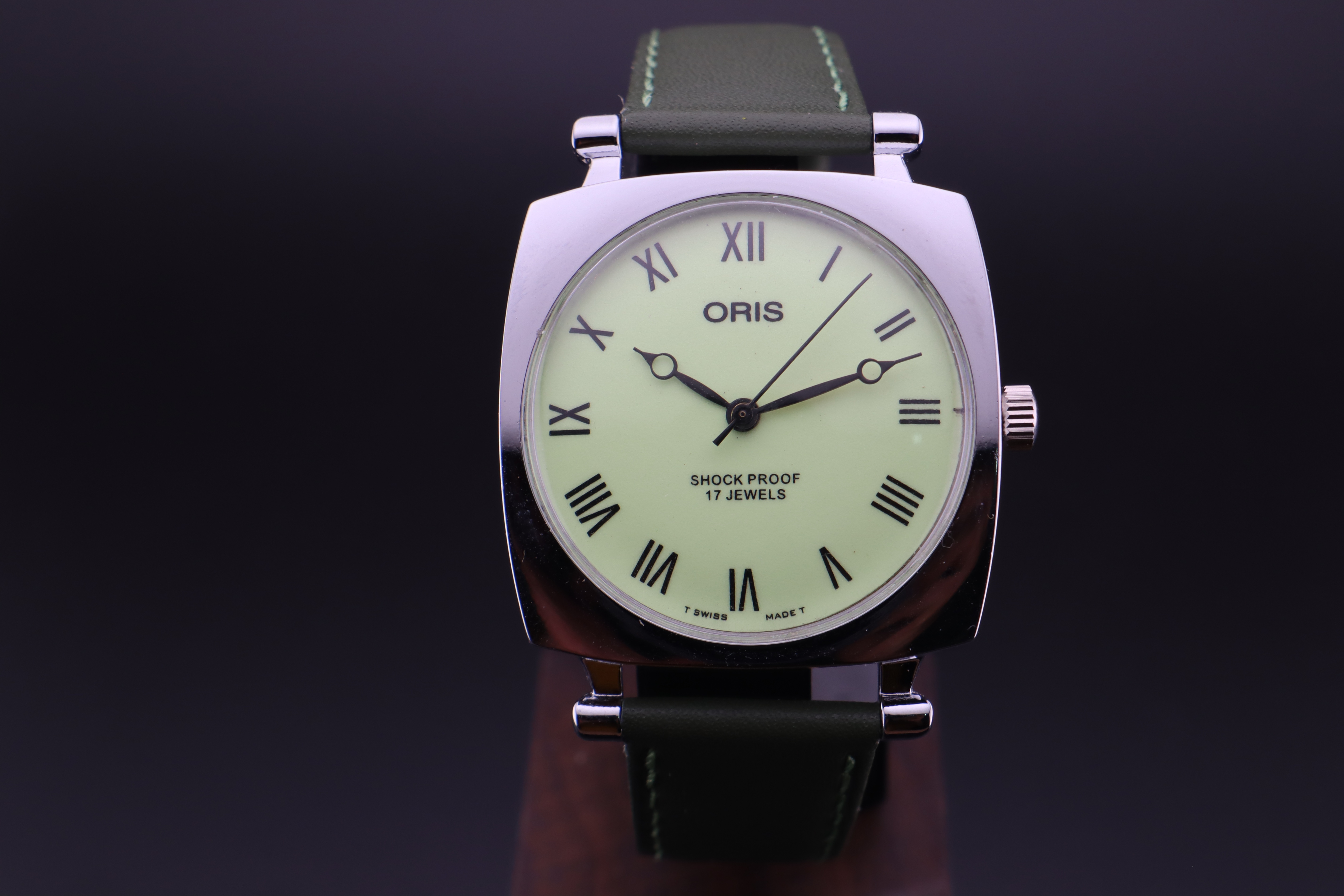Vintage Oris Swiss ST-96 Hand Wind Mechanical Men's Watch - photo 2