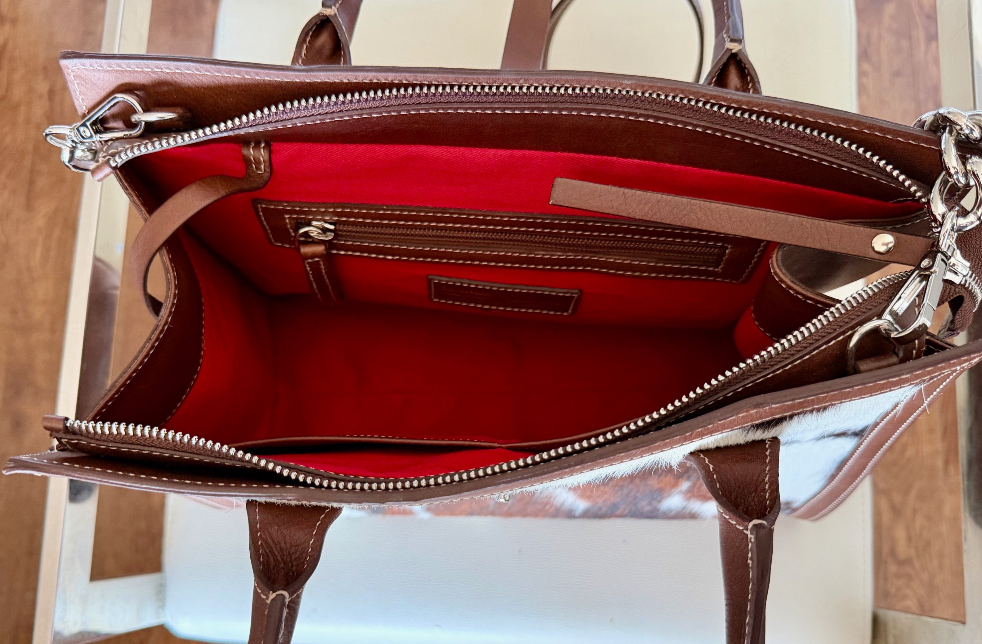 Cavalcanti Made in Italy Cowhide Leather Bag - photo 3