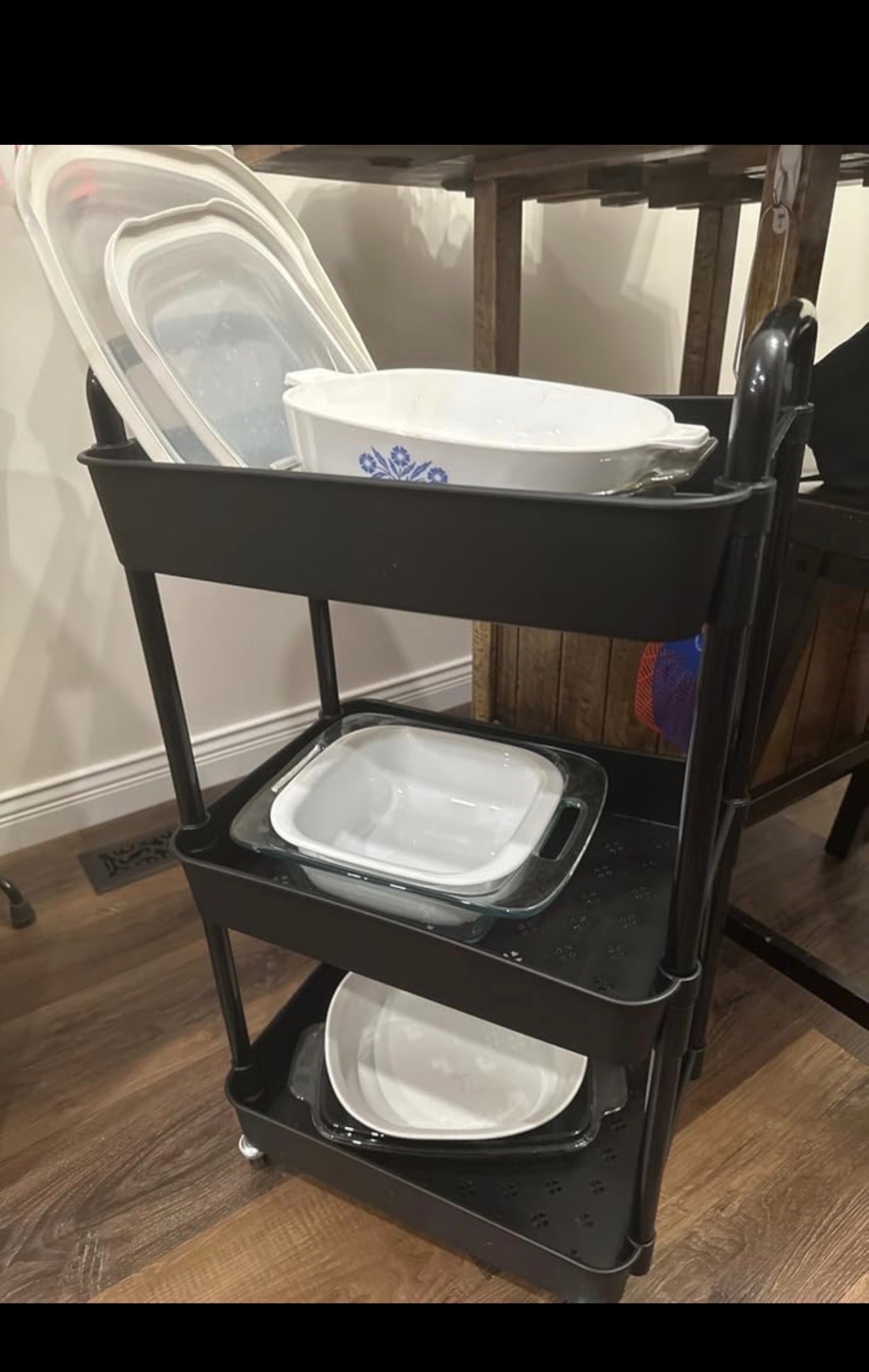 4-tier Rolling utility Cart