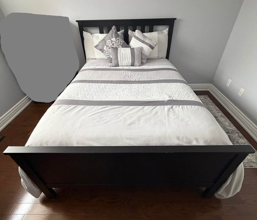 Ikea Full Size Bed with One Dresser - Must Go by May 29