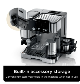 Ninja Luxe™ Café Essential Series 2-in-1 Espresso and Coffee - photo 4