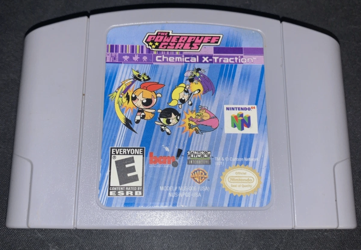 The Powerpuff Girls: Chemical X-Traction Nintendo 64 Game