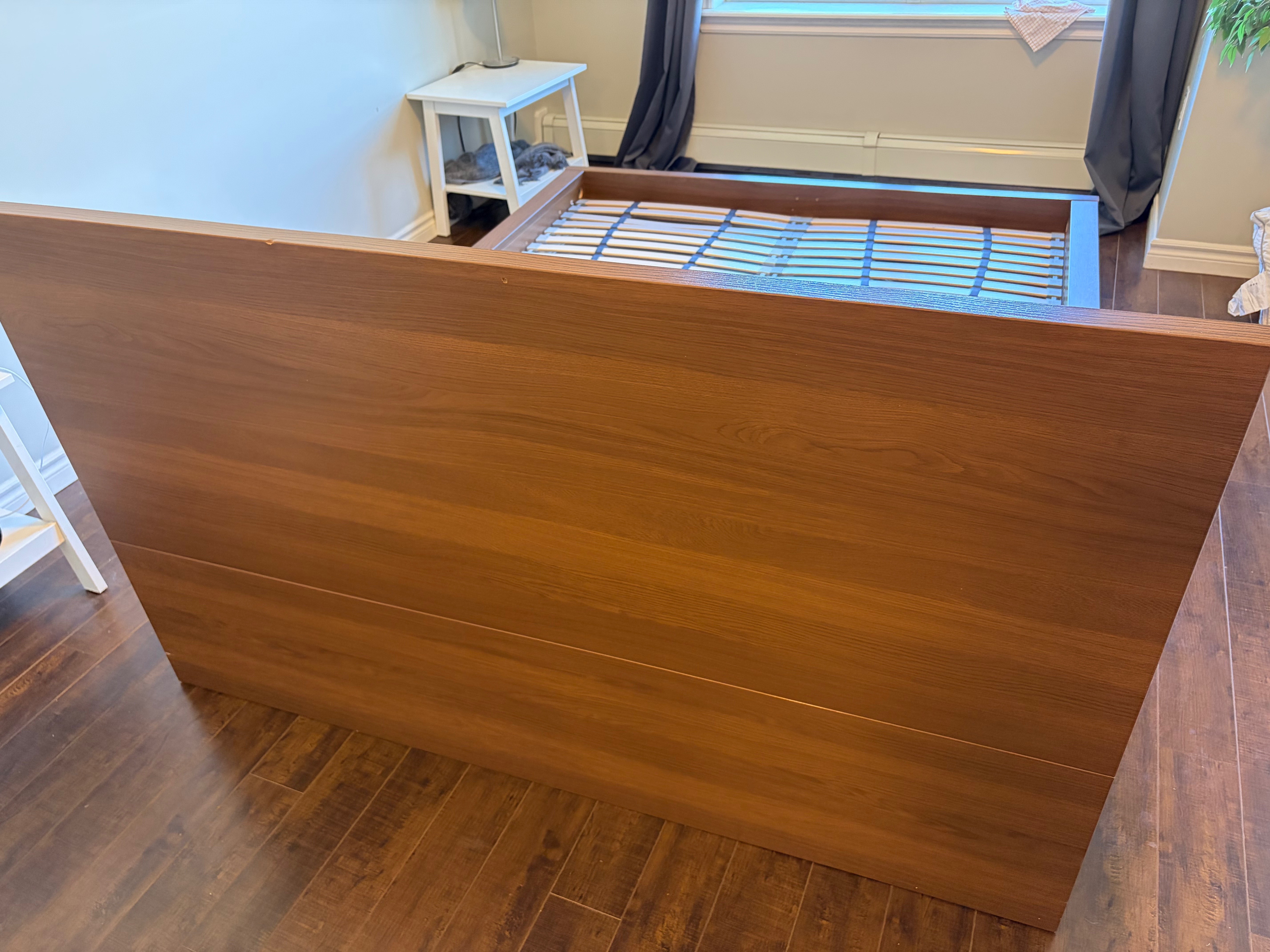 IKEA MALM Queen Bed Frame with LÖNSET Slats - photo 4