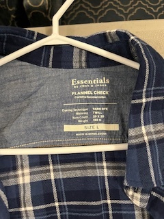 Jack & Jones, Men’s Flannel Shirt LongSleeve, Large - photo 2